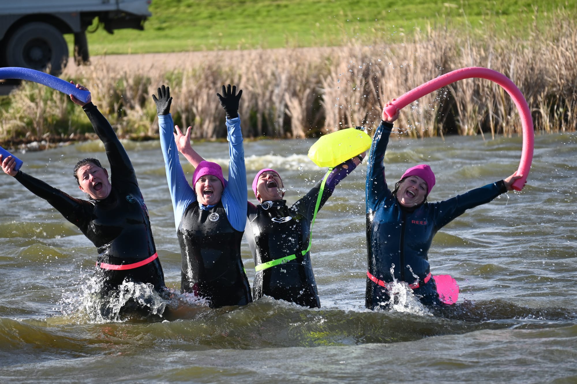 ‘Invigorated’: Local ladies taking the plunge for welfare