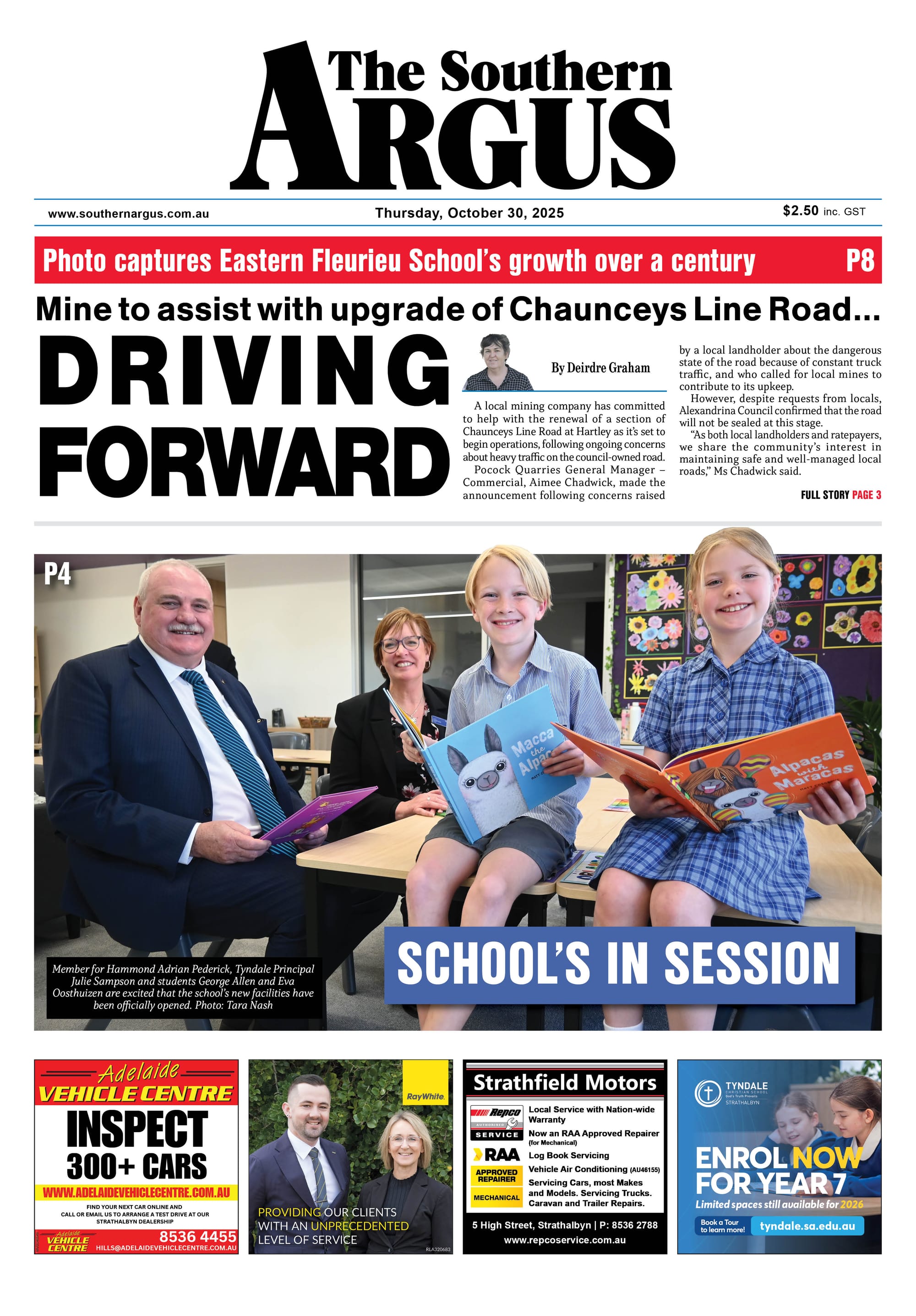 The Southern Argus - October 30, 2025
