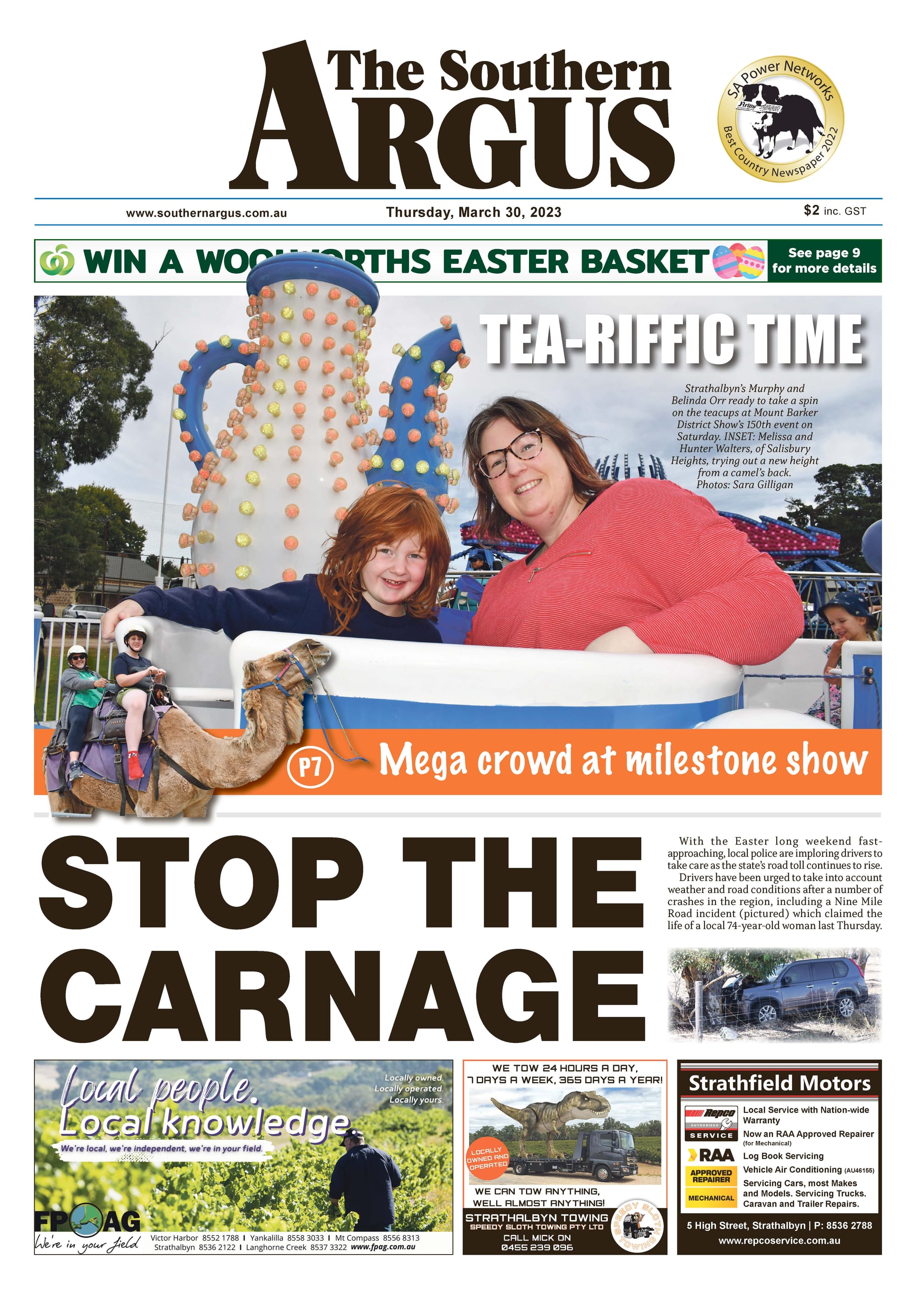 The Southern Argus - March 30, 2023