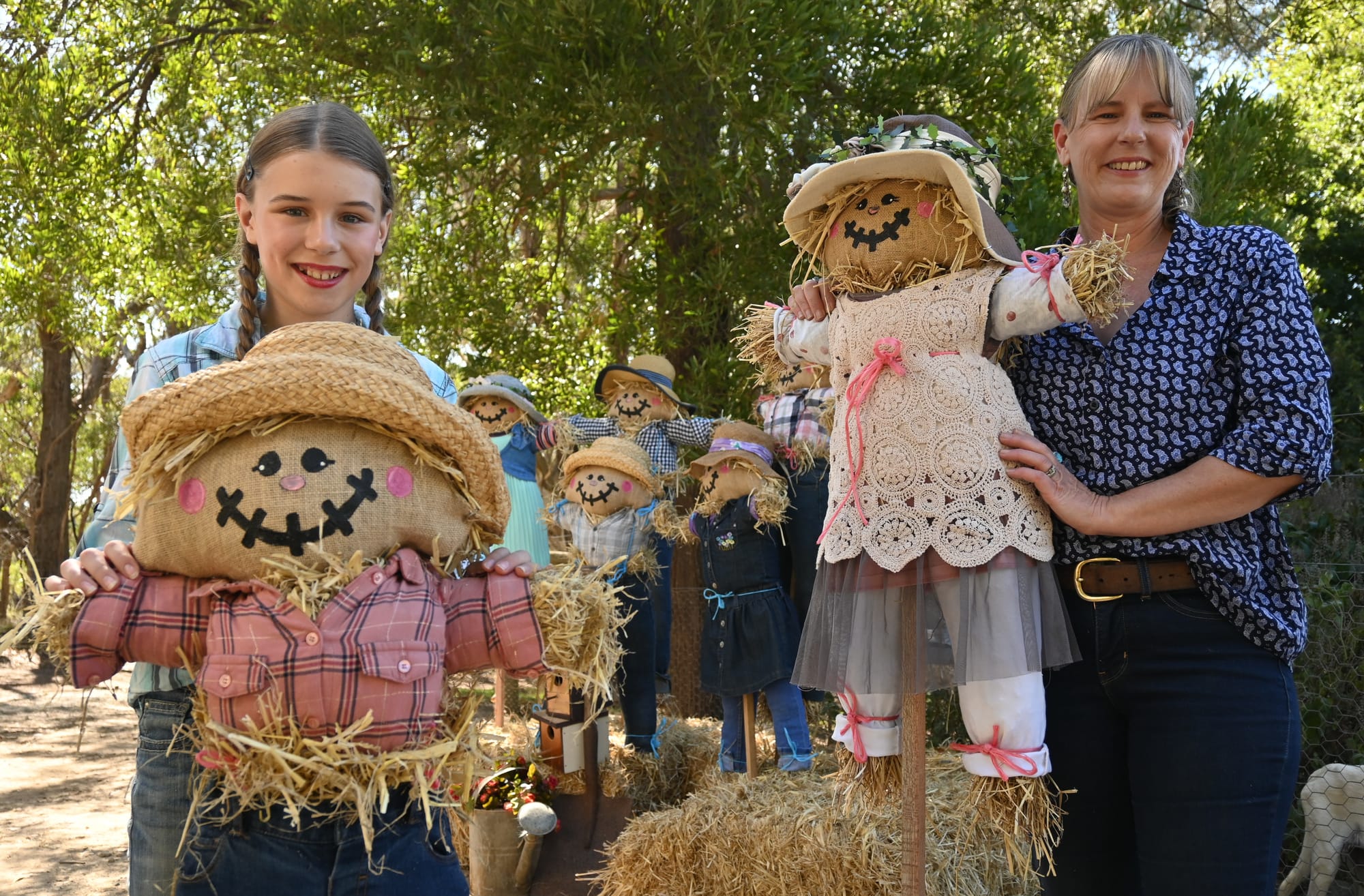 Scarecrows bring smiles