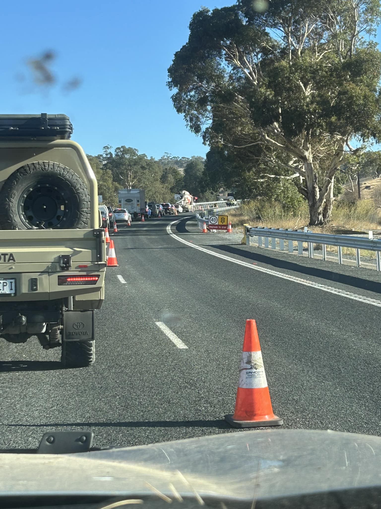Repairs undertaken to Long Valley Road