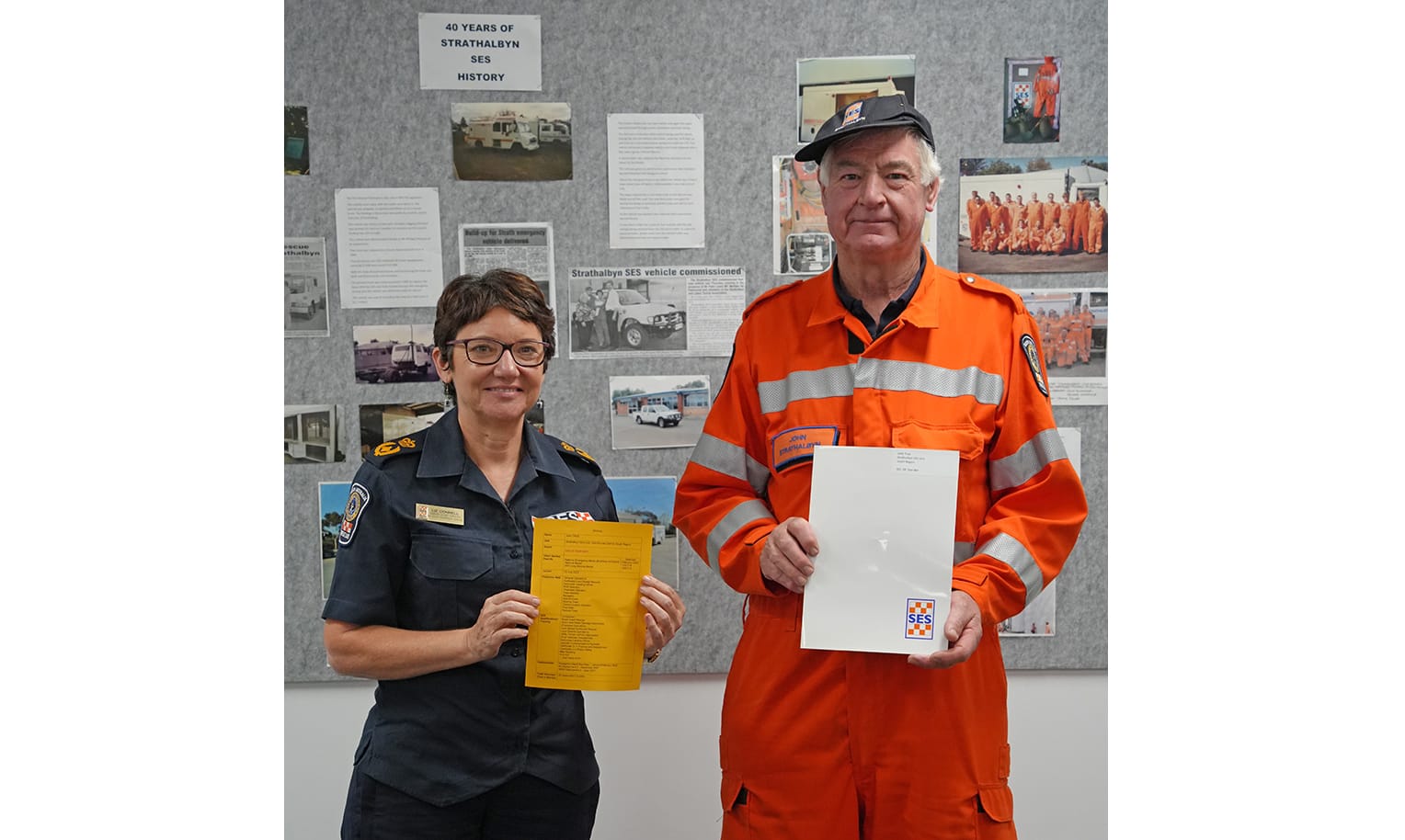 Strathalbyn SES volunteers’ dedication rewarded