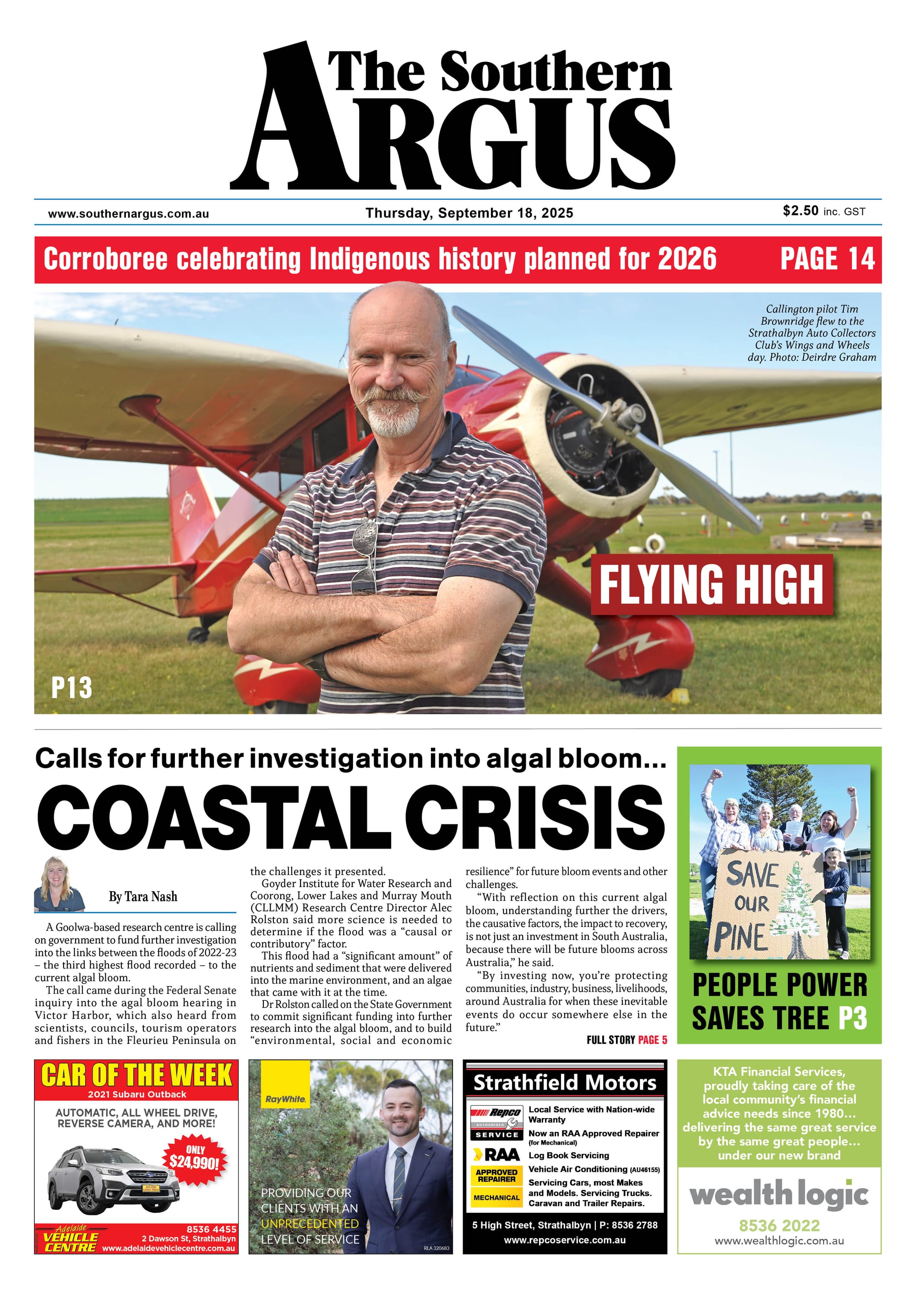 The Southern Argus - September 18, 2025