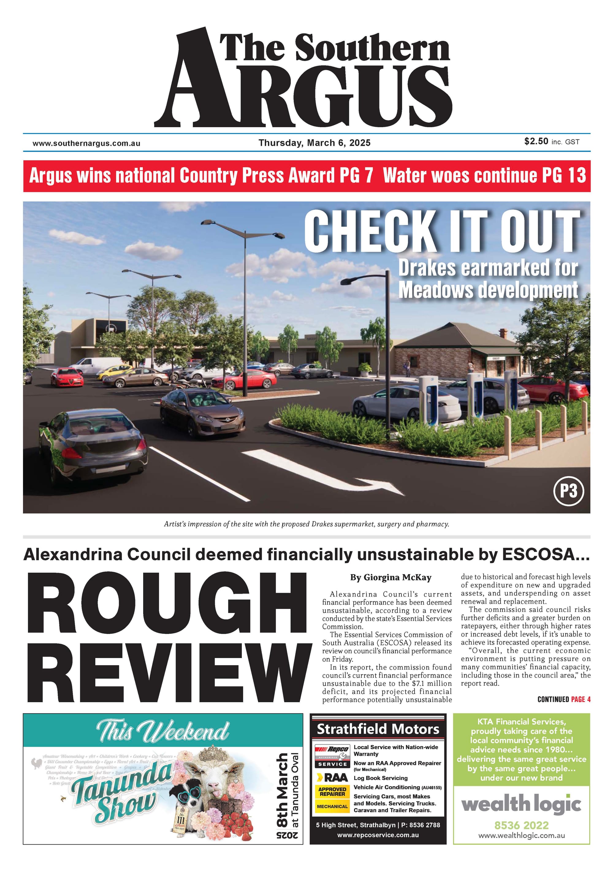 The Southern Argus - March 6, 2025