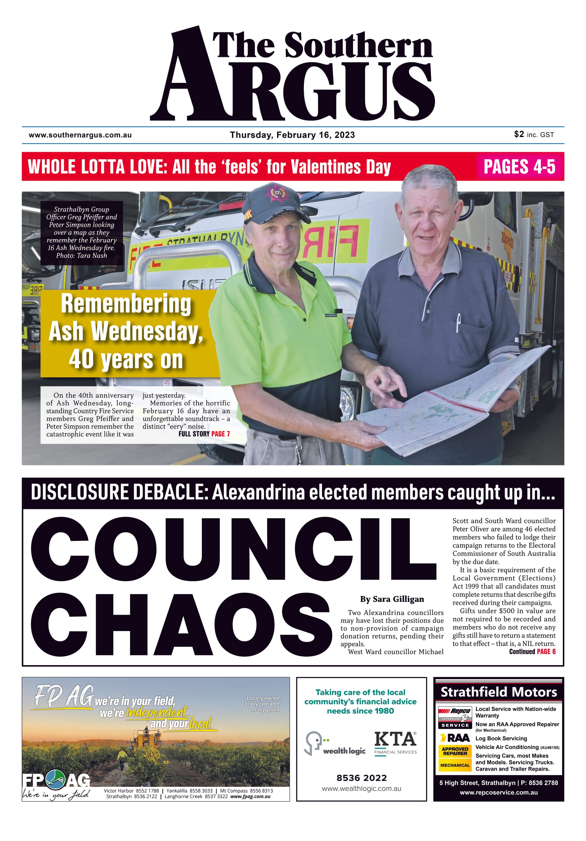 The Southern Argus - February 16, 2023