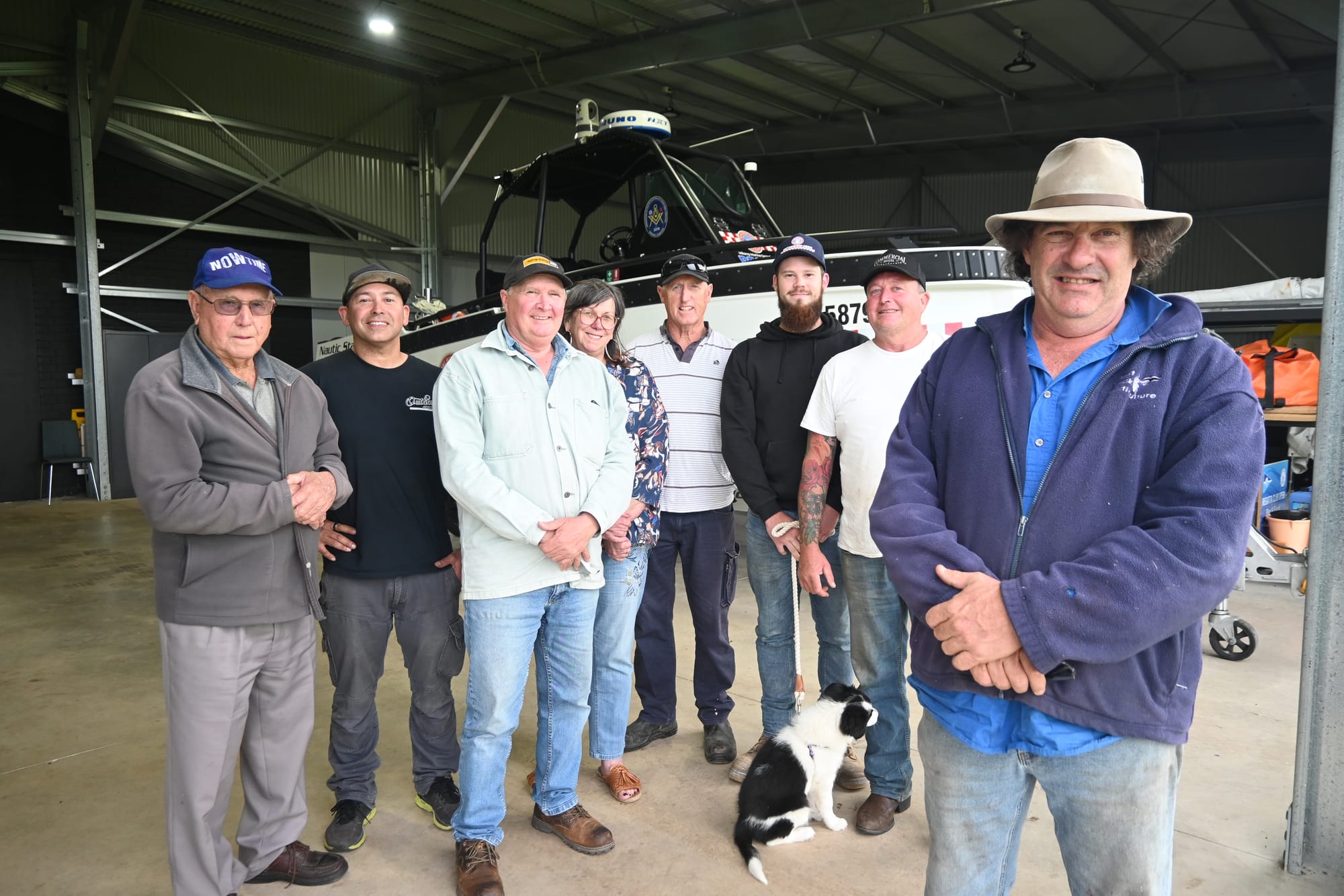 All aboard the Milang rescue vessel this summer