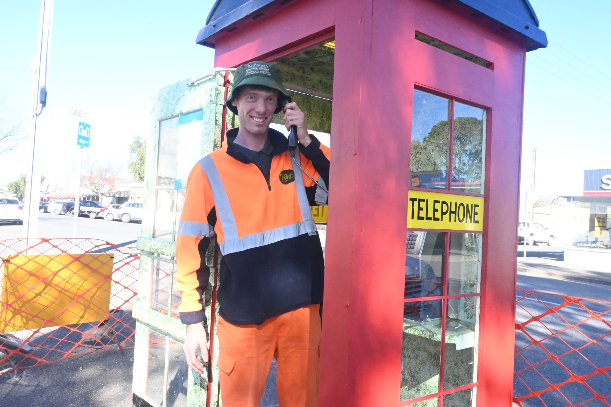 PUT A SMILE ON YOUR DIAL: Last operational red phone box restored