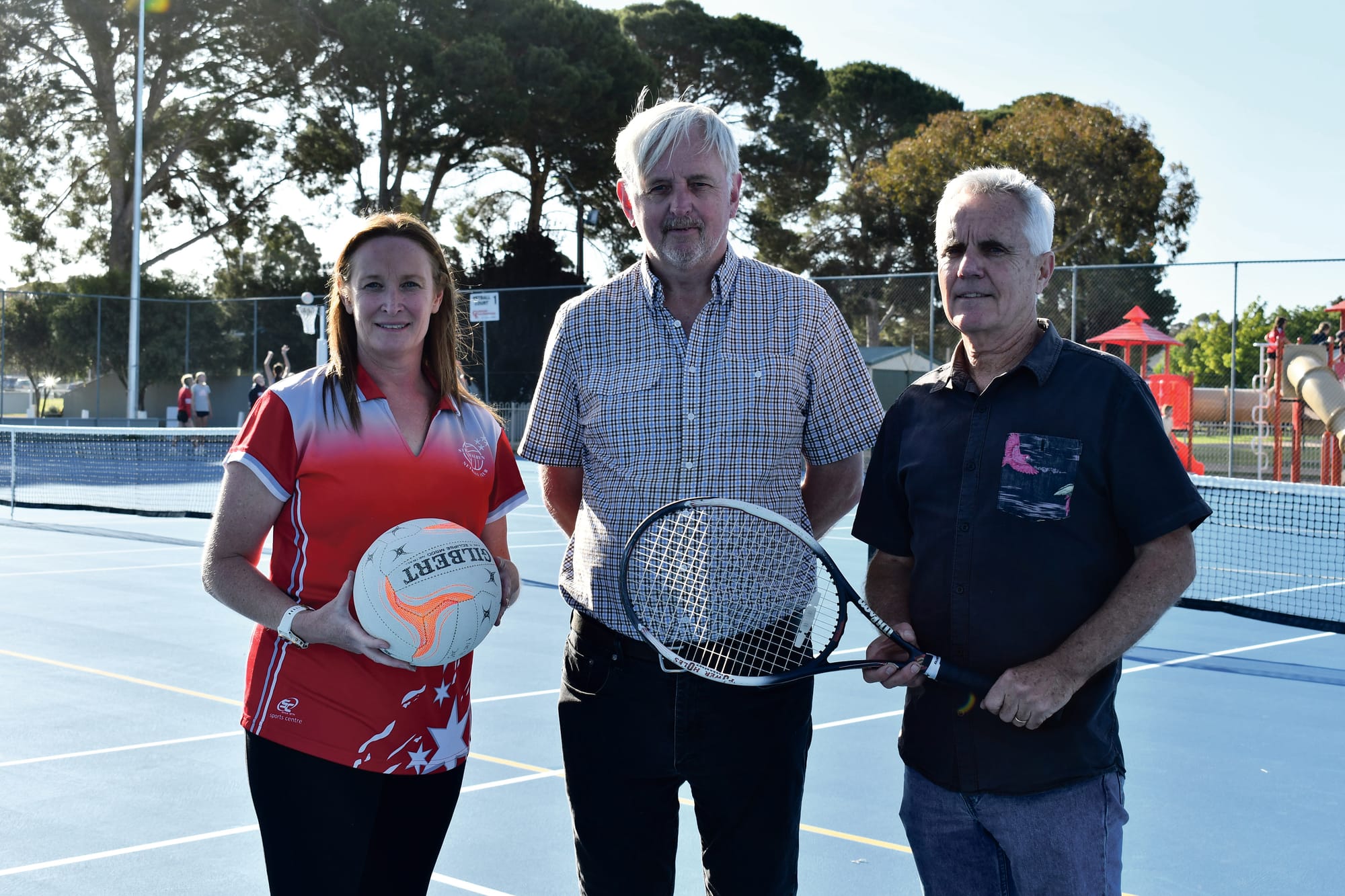 Game, set, match – newly upgraded Strathalbyn courts re-open for community use