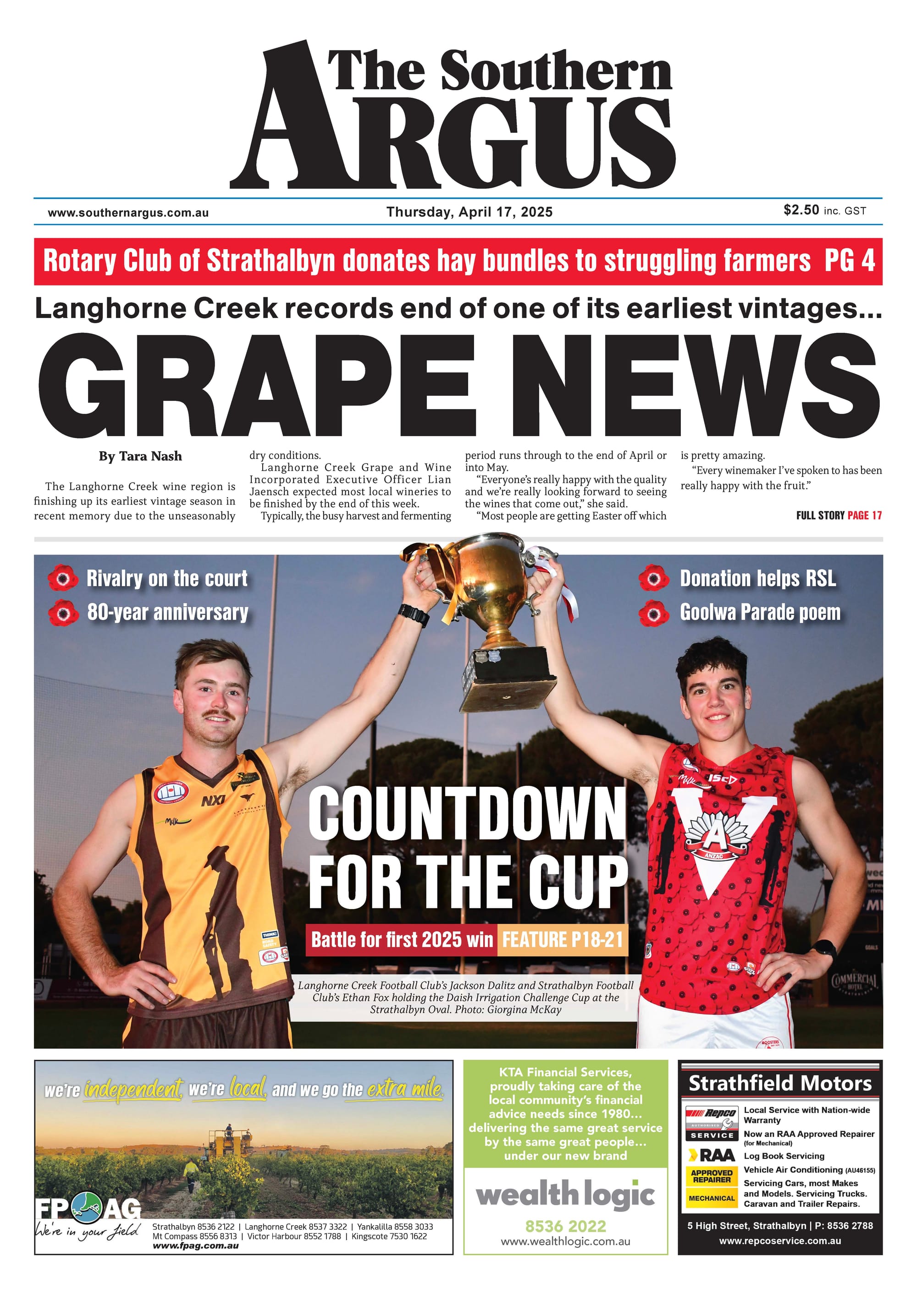 The Southern Argus - April 17, 2025