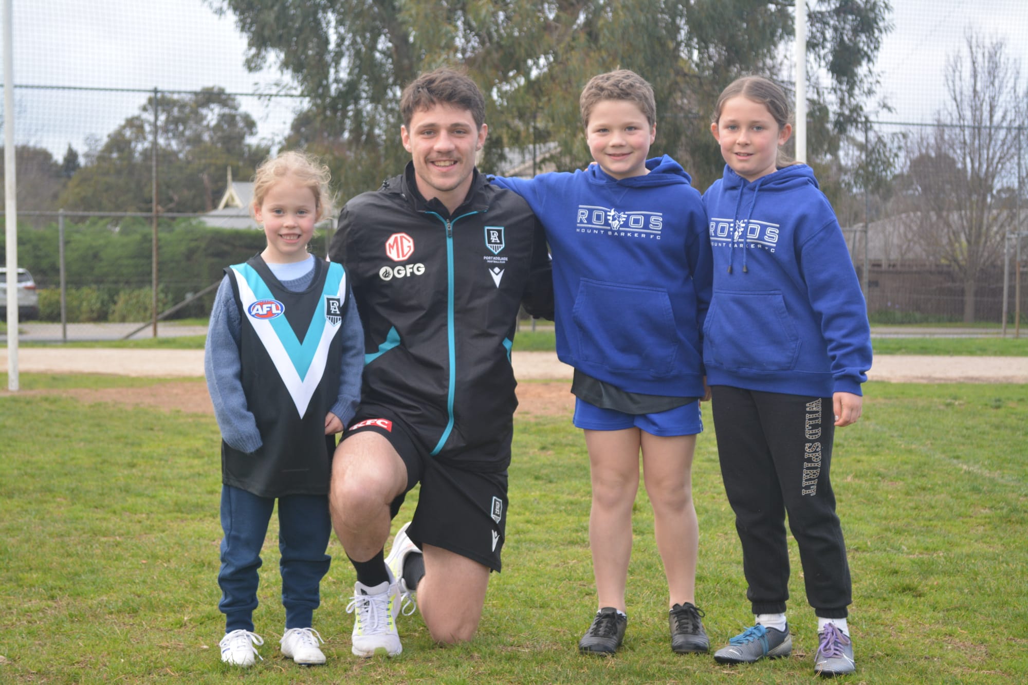 Port Adelaide recruit hops down to Roos’ home turf