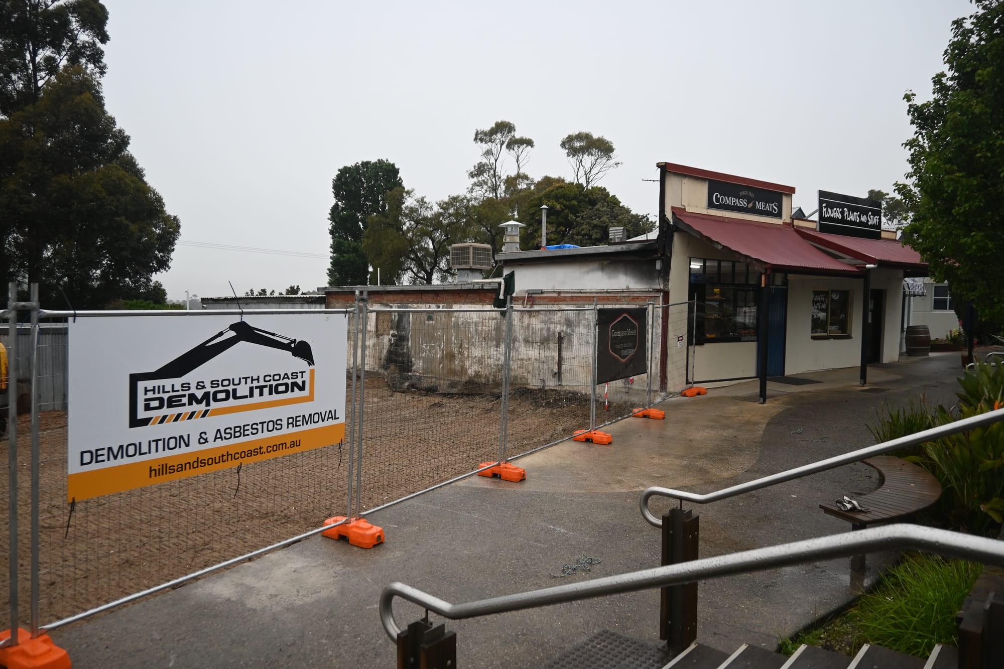 Fire-gutted Mount Compass shops making a comeback