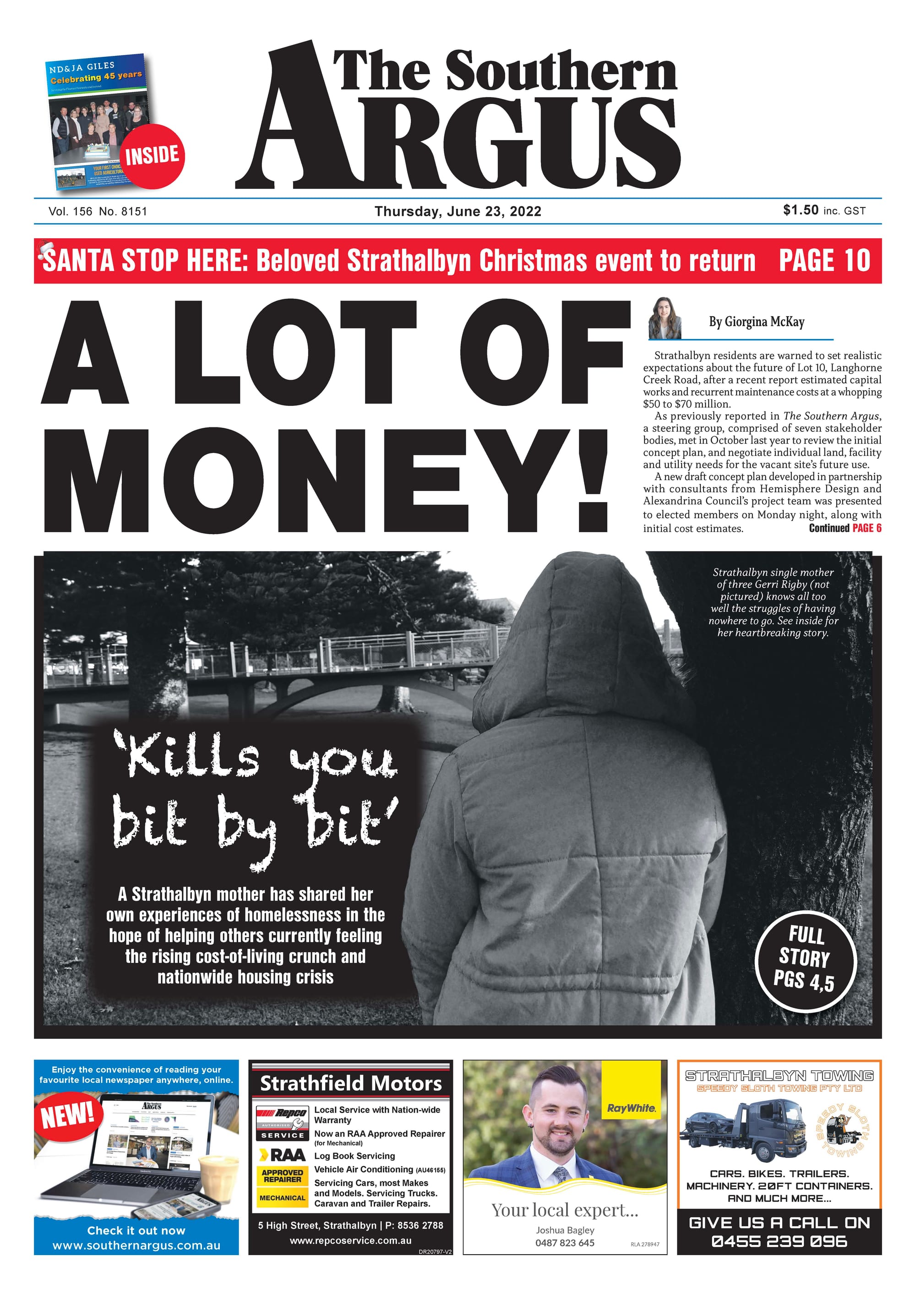 The Southern Argus - June 23, 2022