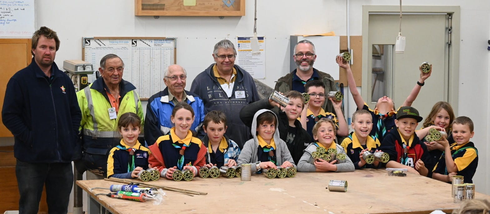 IT’S A BUG’S LIFE: Local Scouts build insect hotels