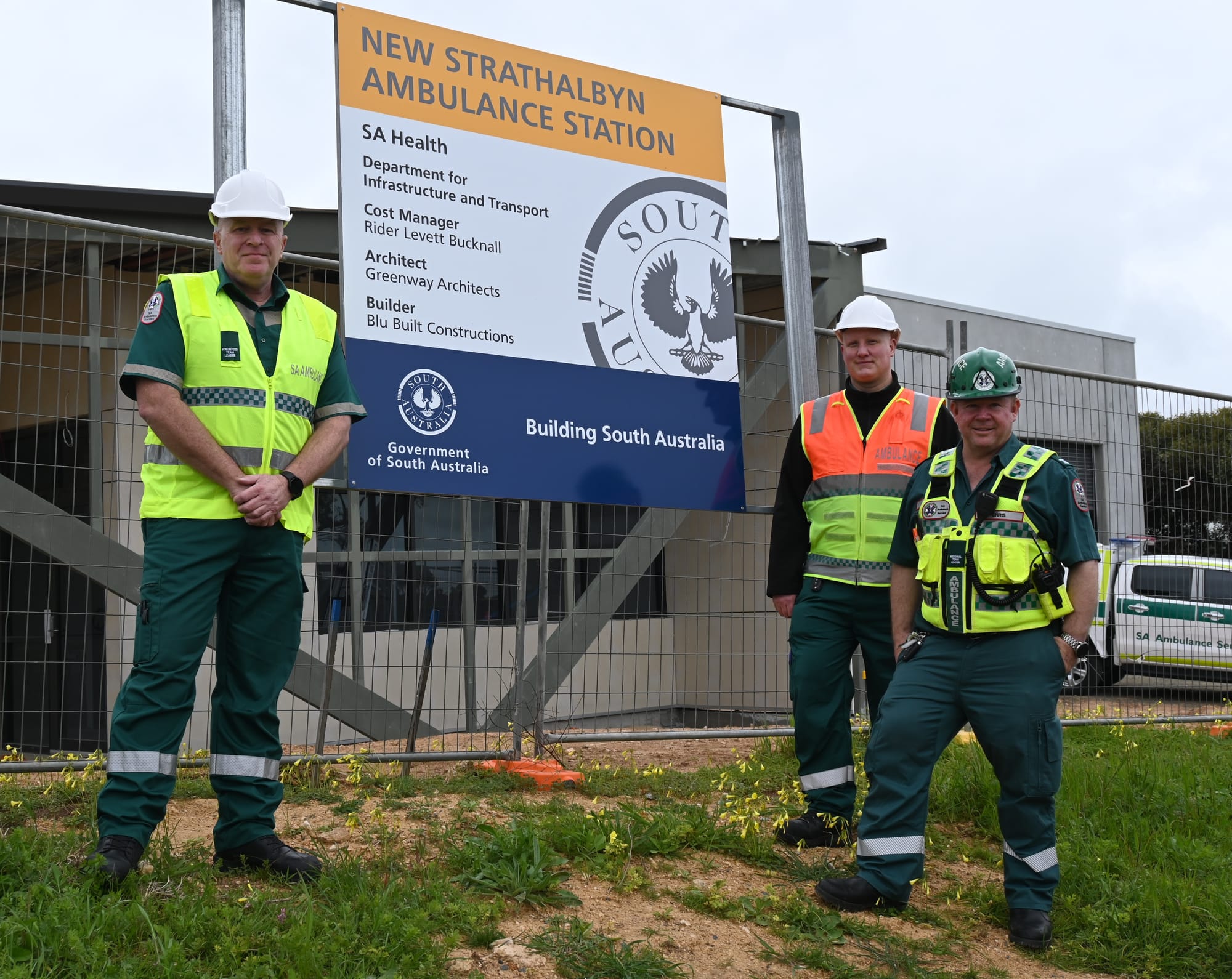 FIRST-LOOK: New Strathalbyn Ambulance Station build nearing completion