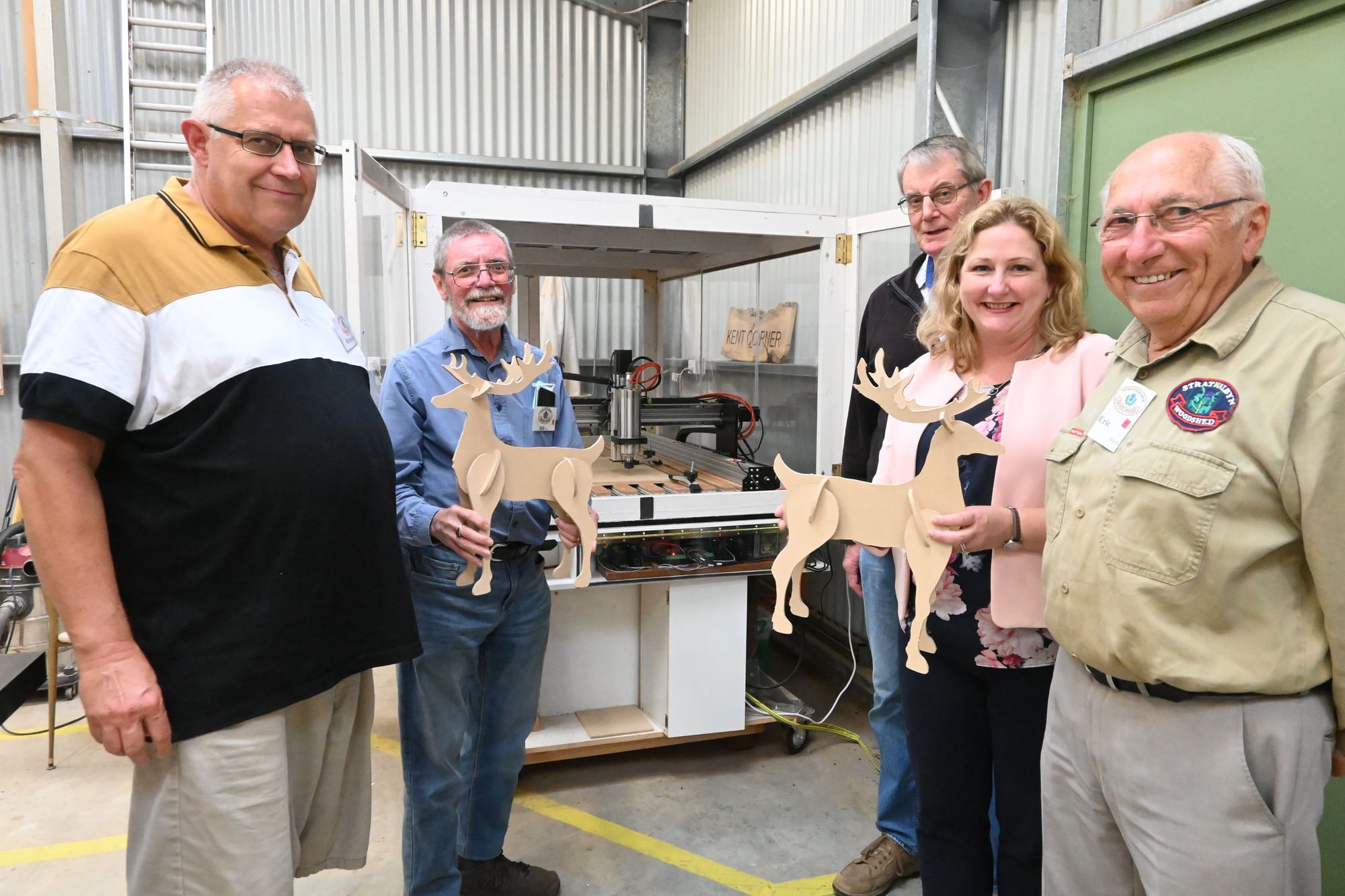 Strathalbyn Woodshed builds learning, active community members
