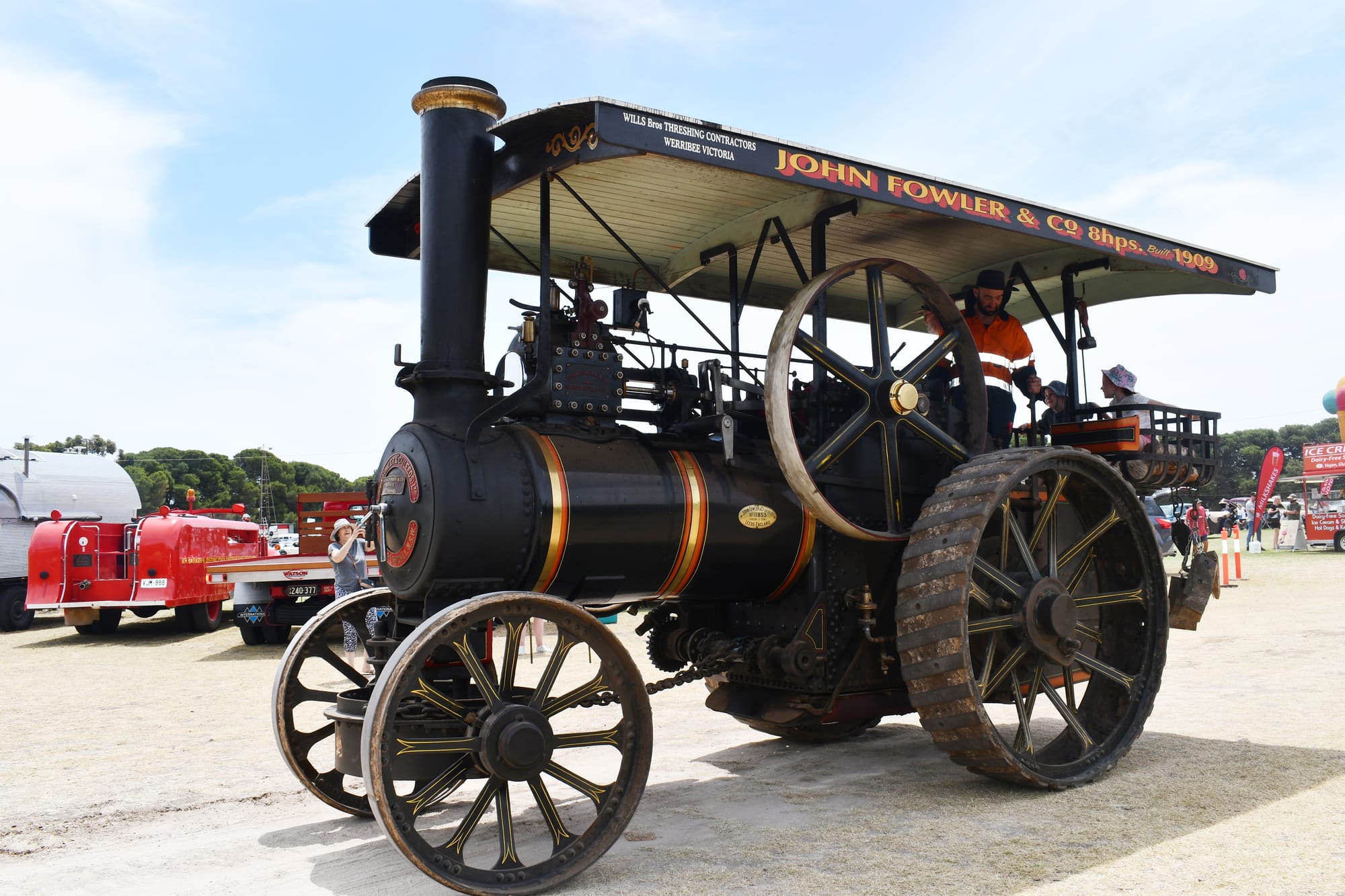 Milang power rally sparks excitement