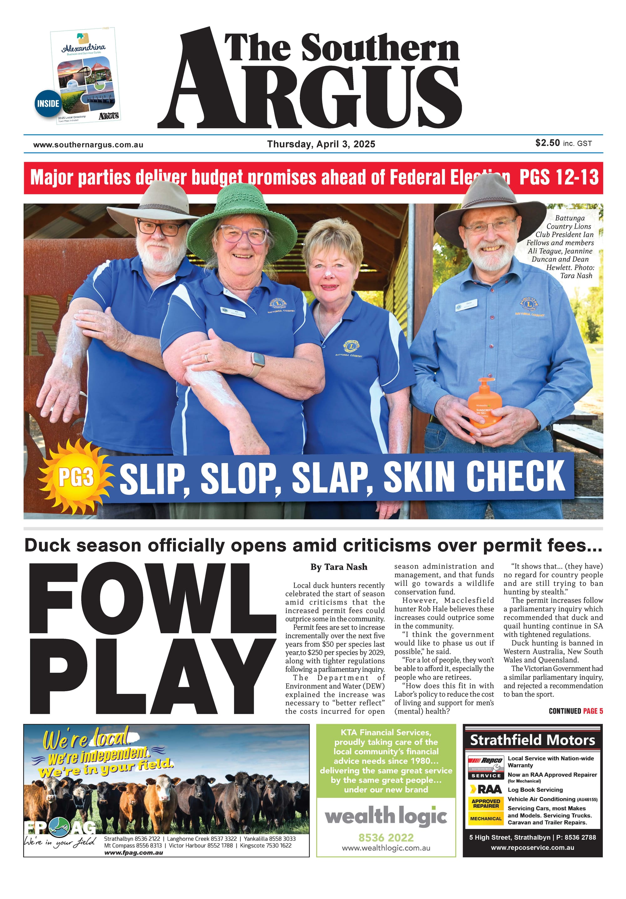 The Southern Argus - April 3, 2025