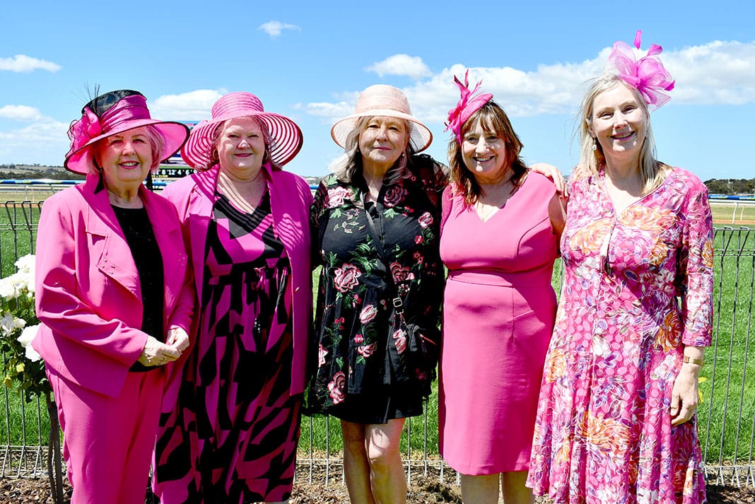 POSITIVELY PINK… Strathalbyn track turns pink for Cancer Council cause