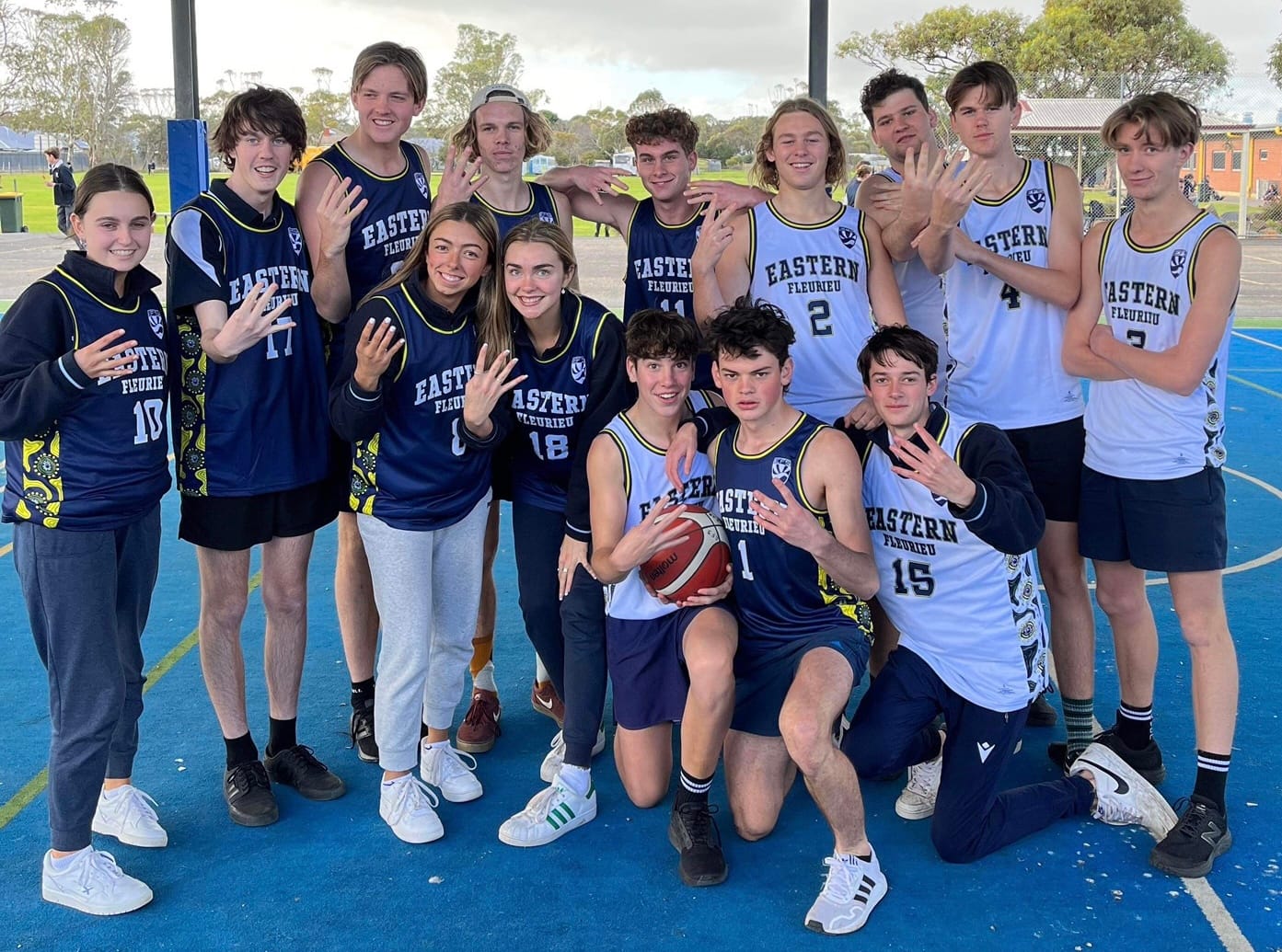 ‘Great pride’ for new Eastern Fleurieu School basketball uniforms