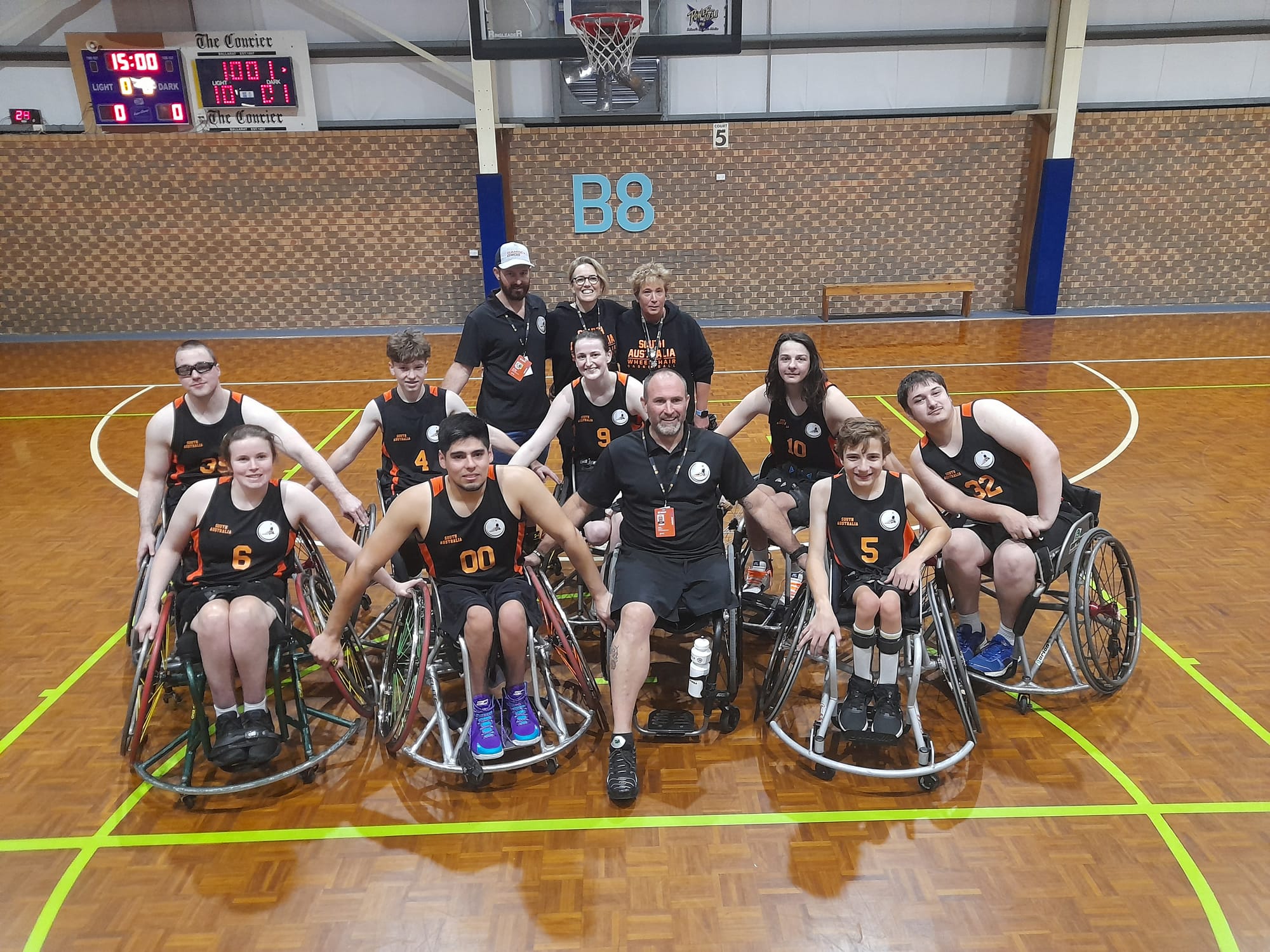 A slam dunk for South Australia’s wheelchair basketballers
