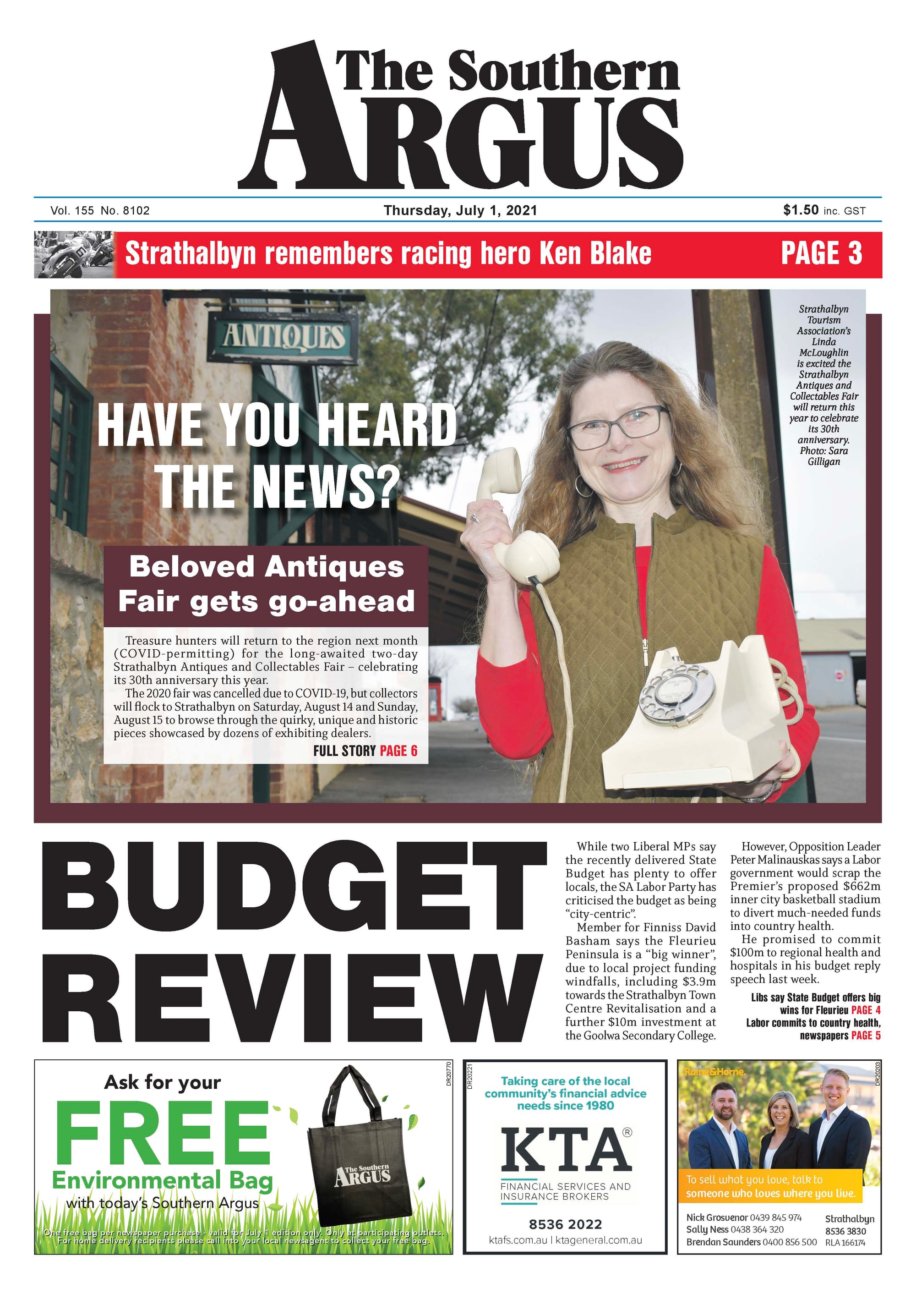 The Southern Argus - July 1, 2021