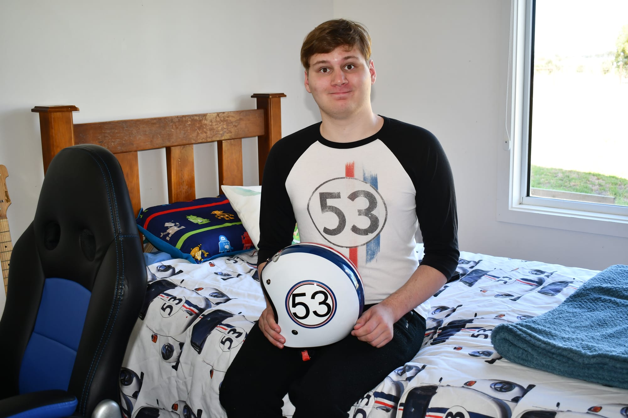 Young Goolwa fan on a mission for the love bug