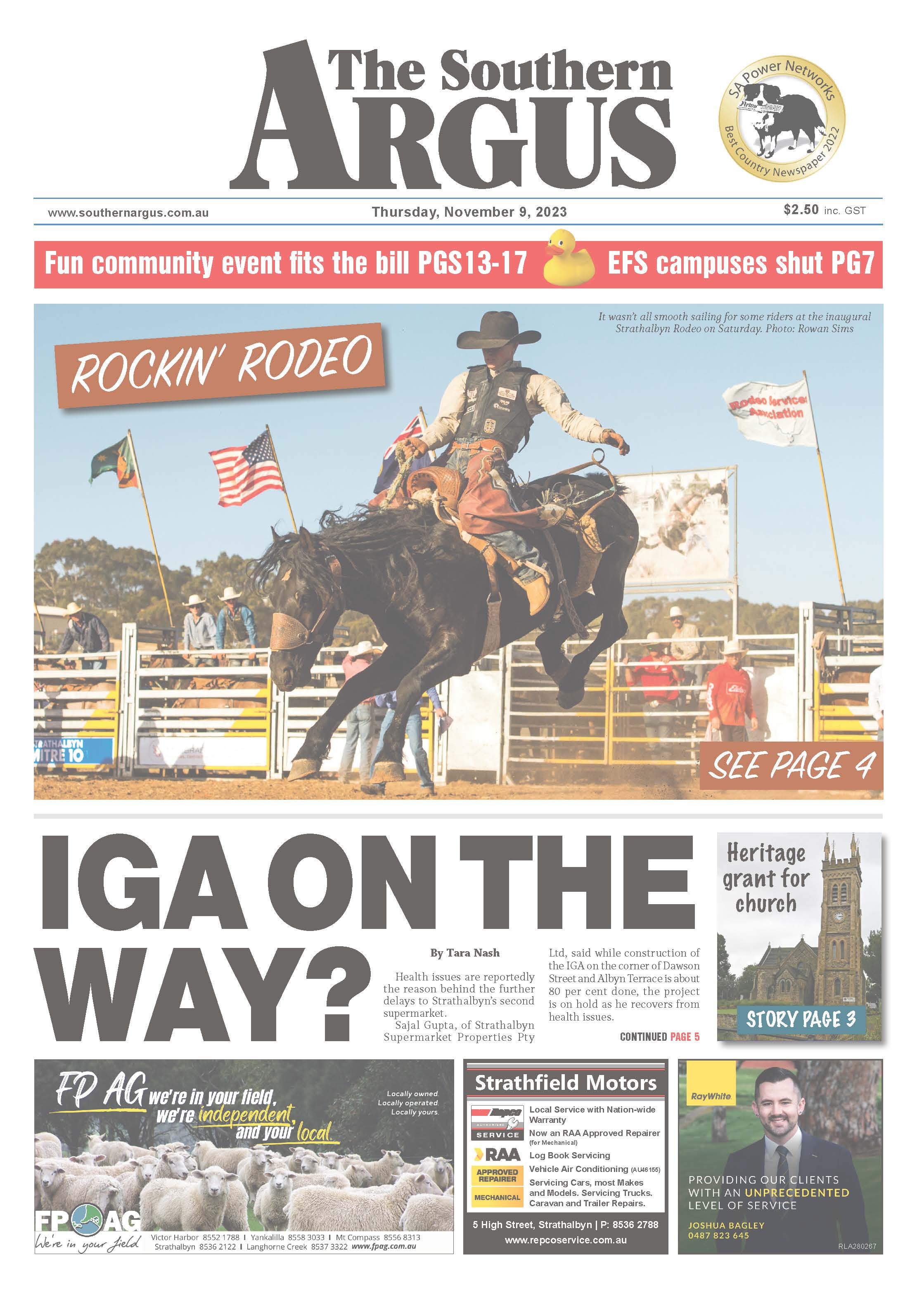 The Southern Argus - November 9, 2023