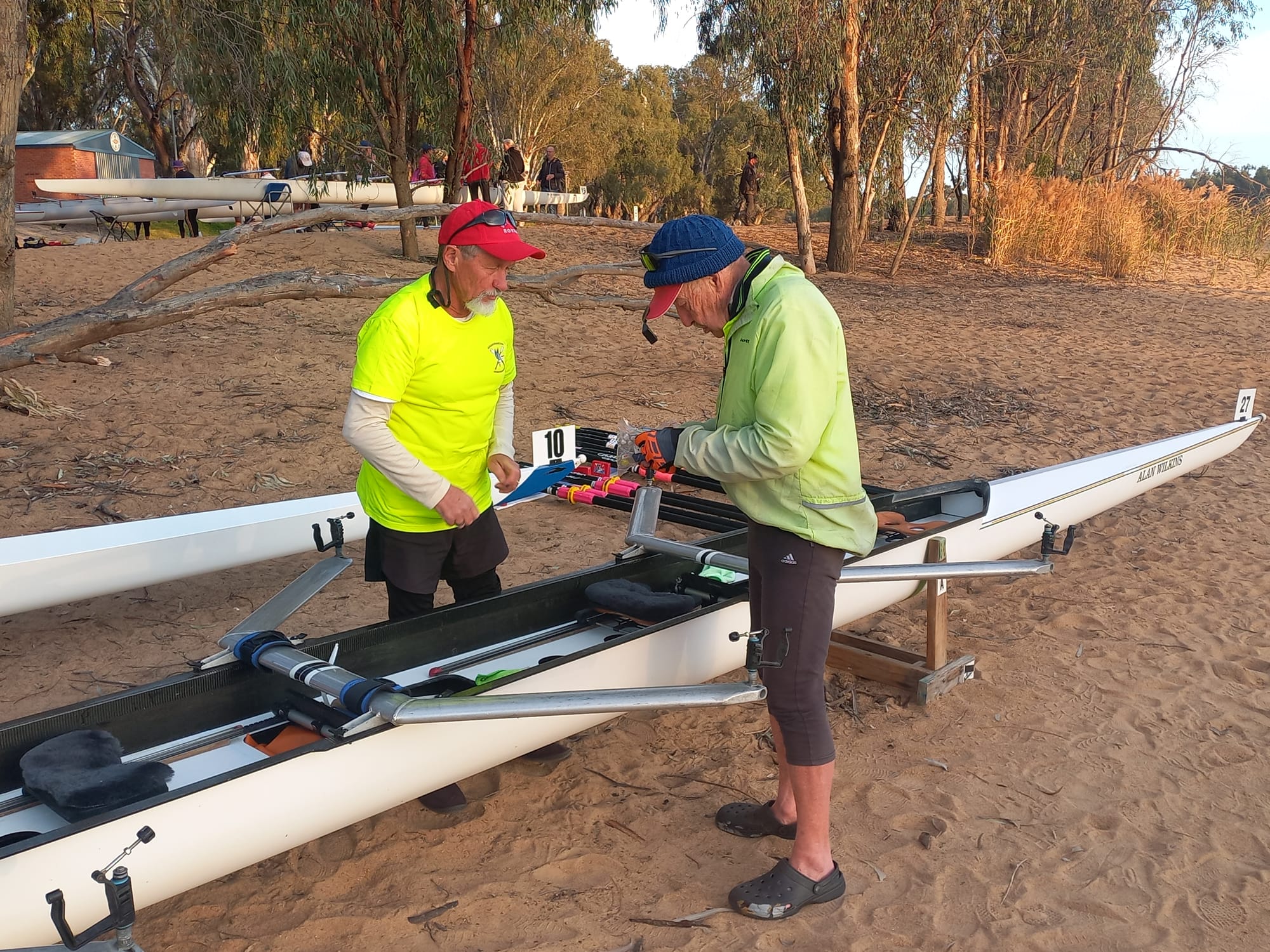 Goolwa rowers attend Royal Flying Doctor Service rowathon