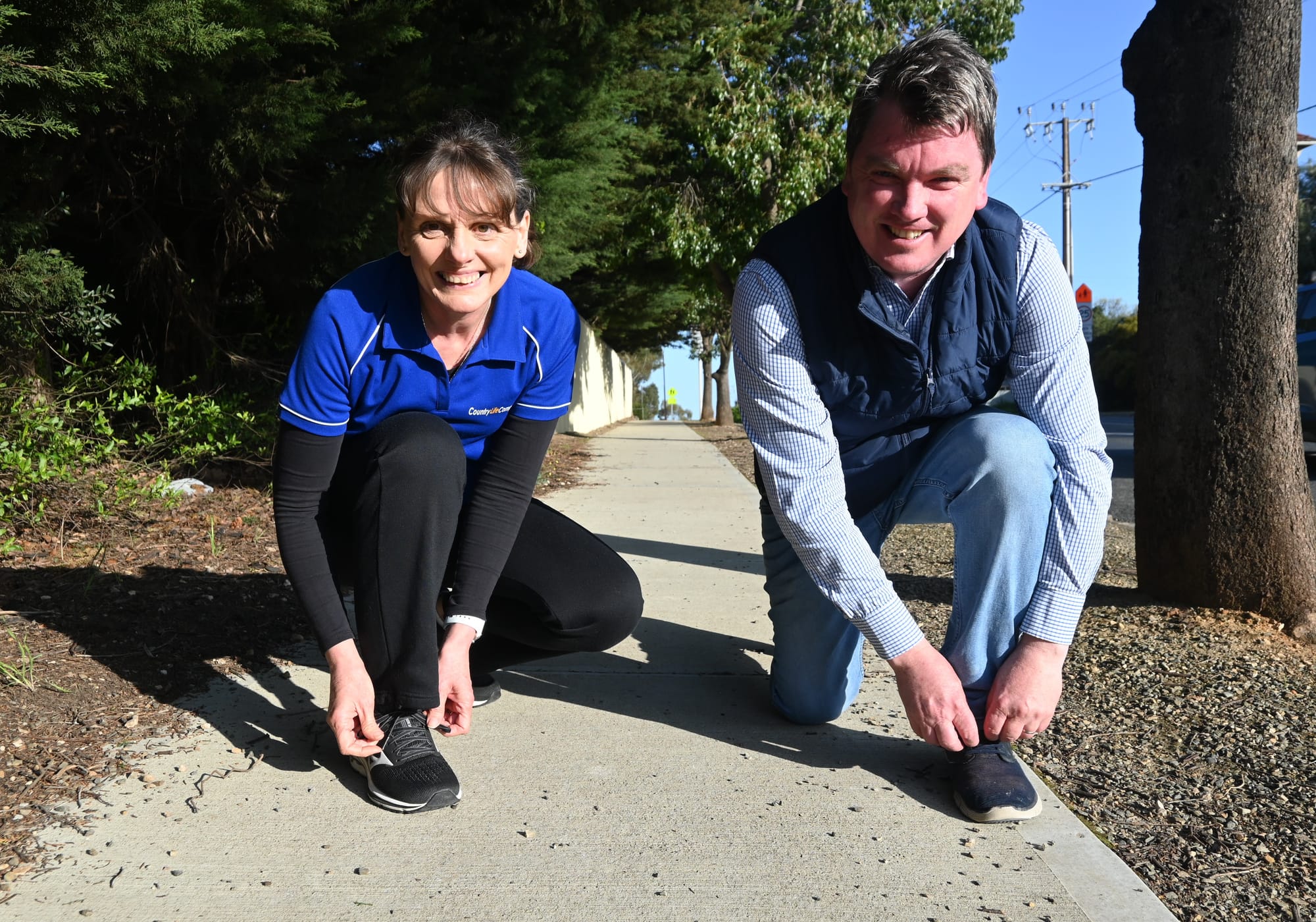 Hitting the ground running for major fundraiser