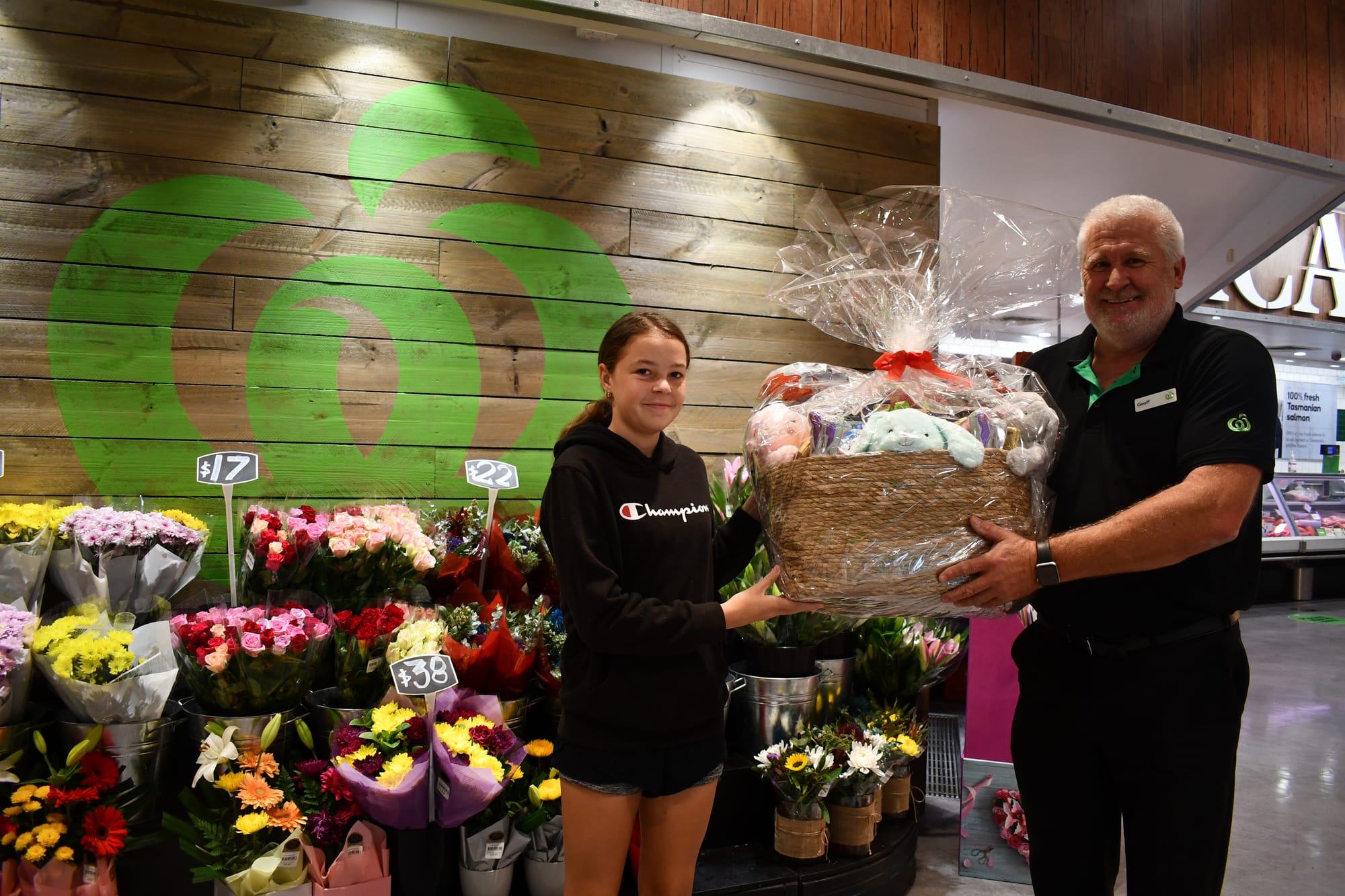 Winner of Woolworths and Southern Argus Easter basket competition announced
