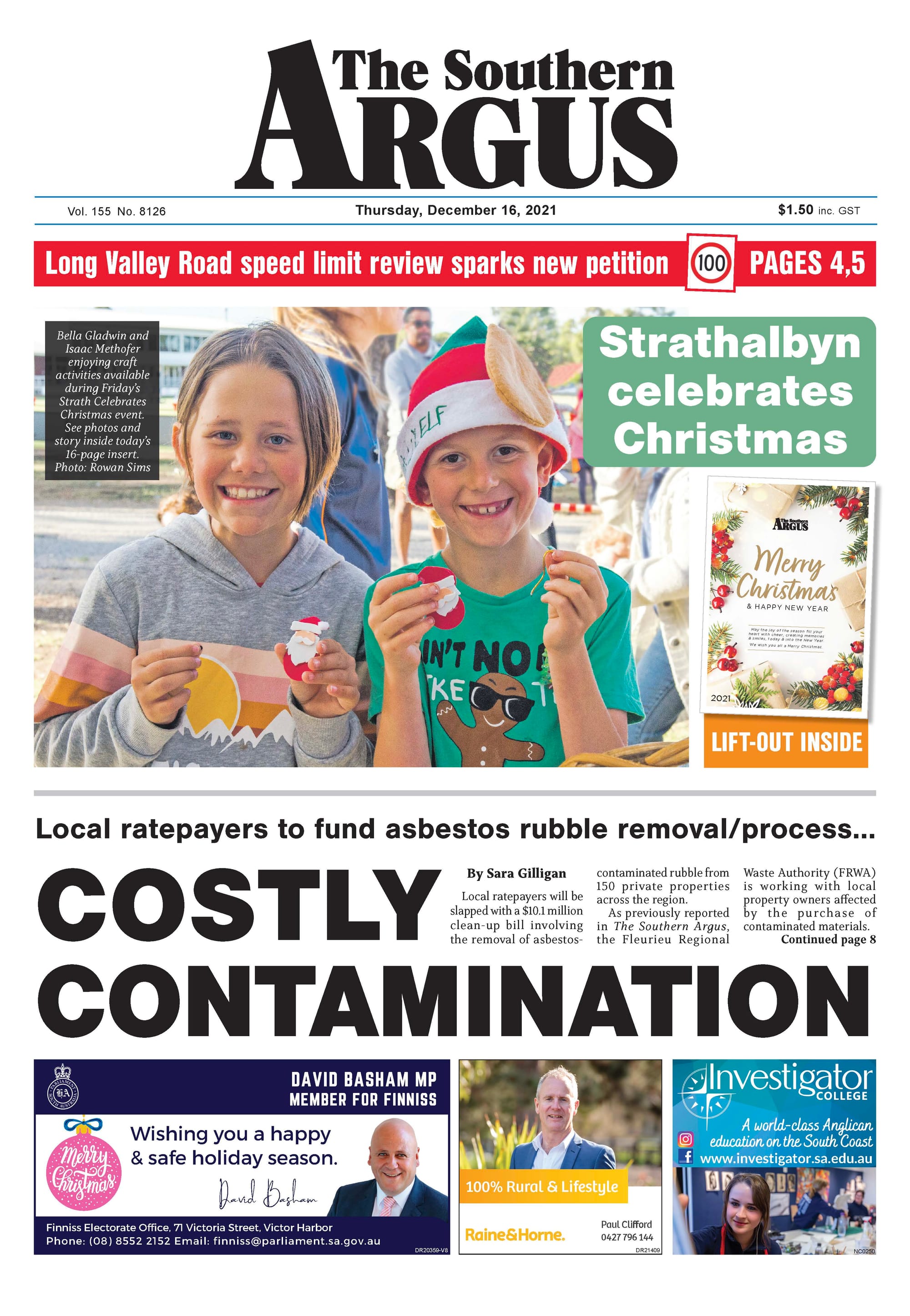 The Southern Argus - December 16, 2021