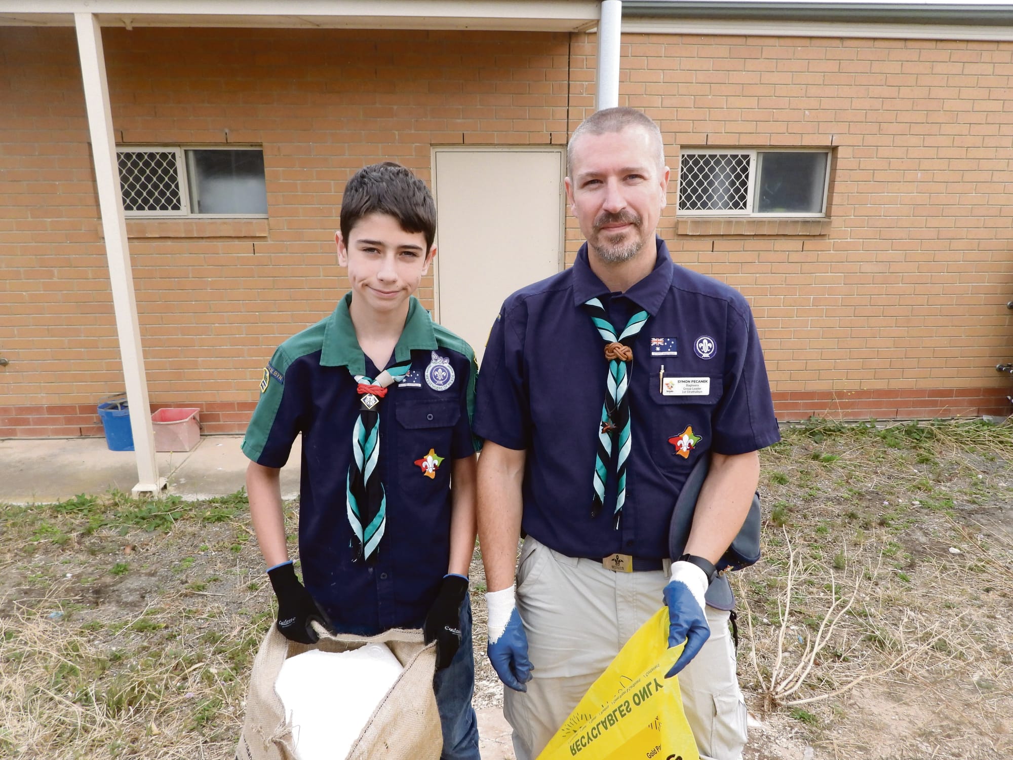 Local youths clean up Strathalbyn