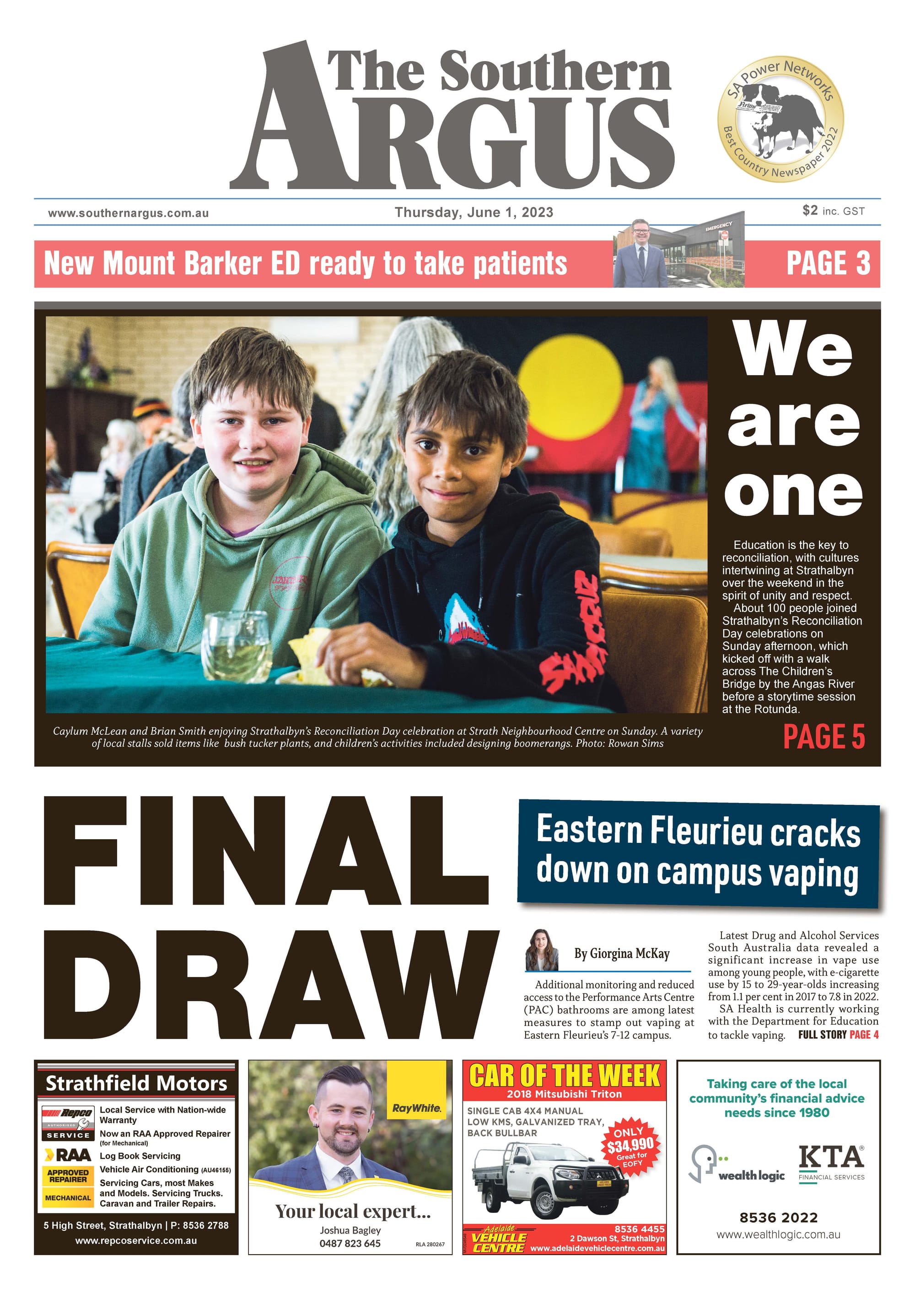 The Southern Argus - June 1, 2023