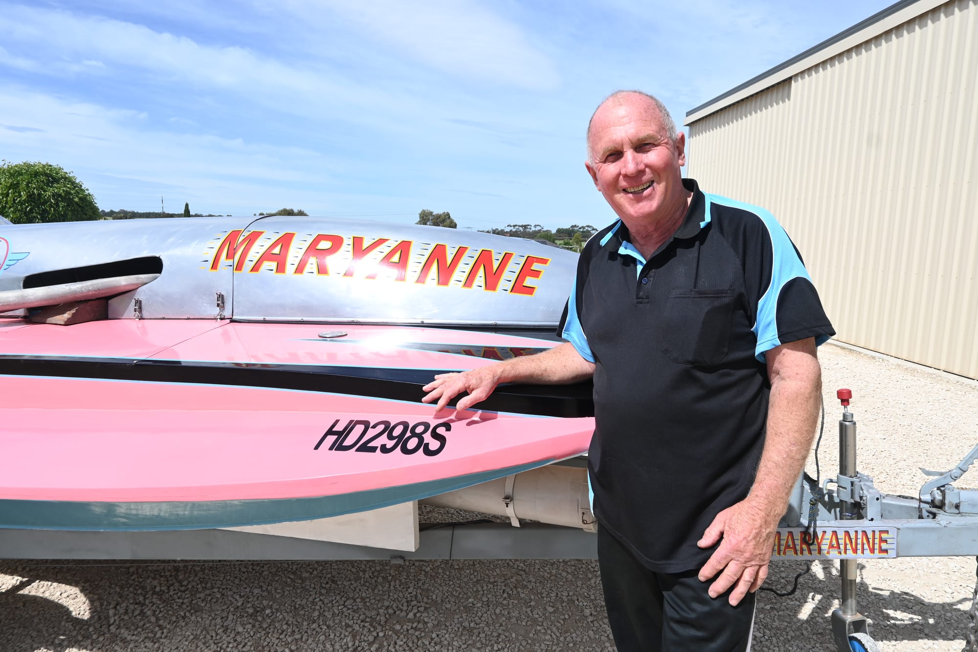 Unique racing boat a local family’s heirloom