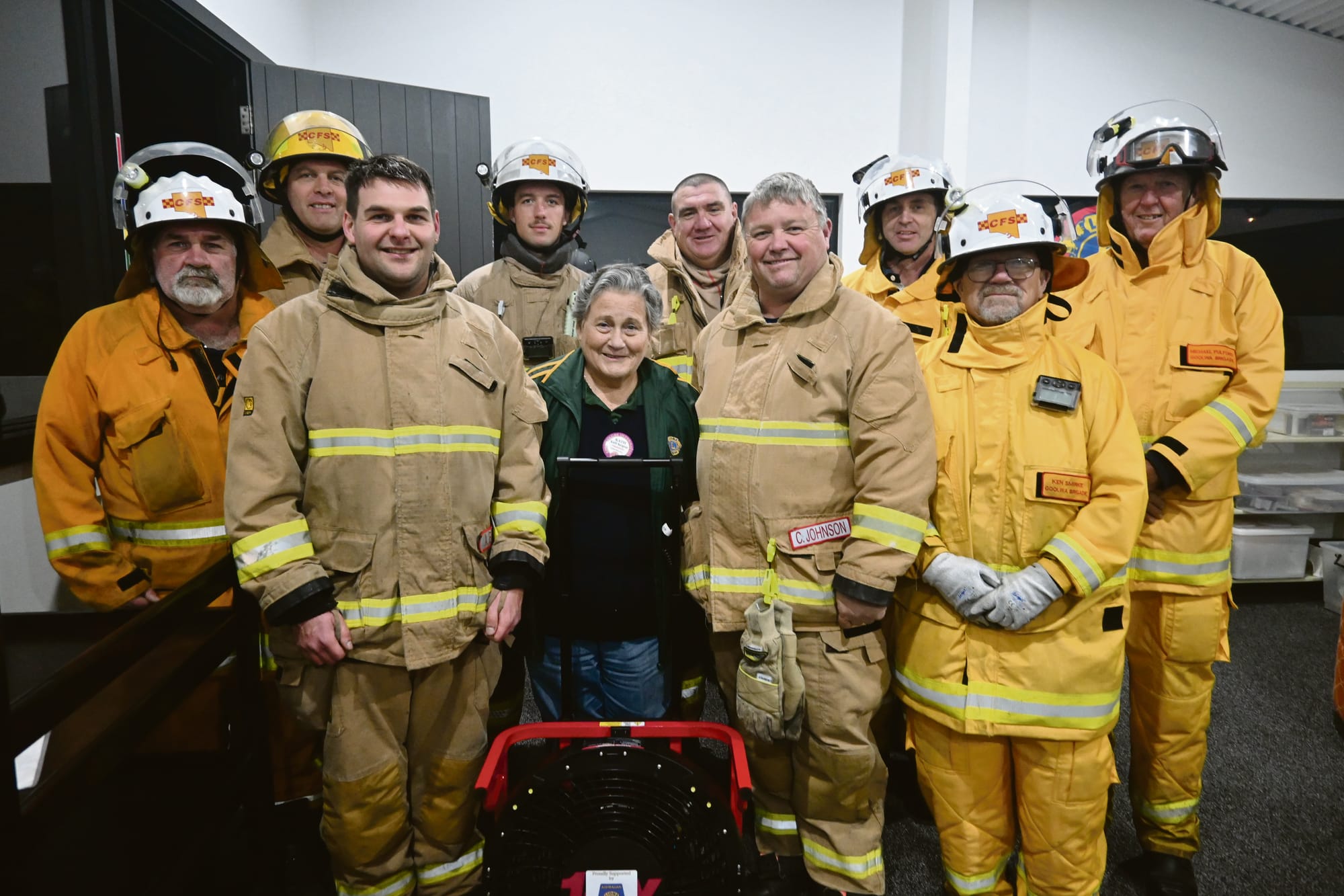 Goolwa CFS demonstrates new equipment