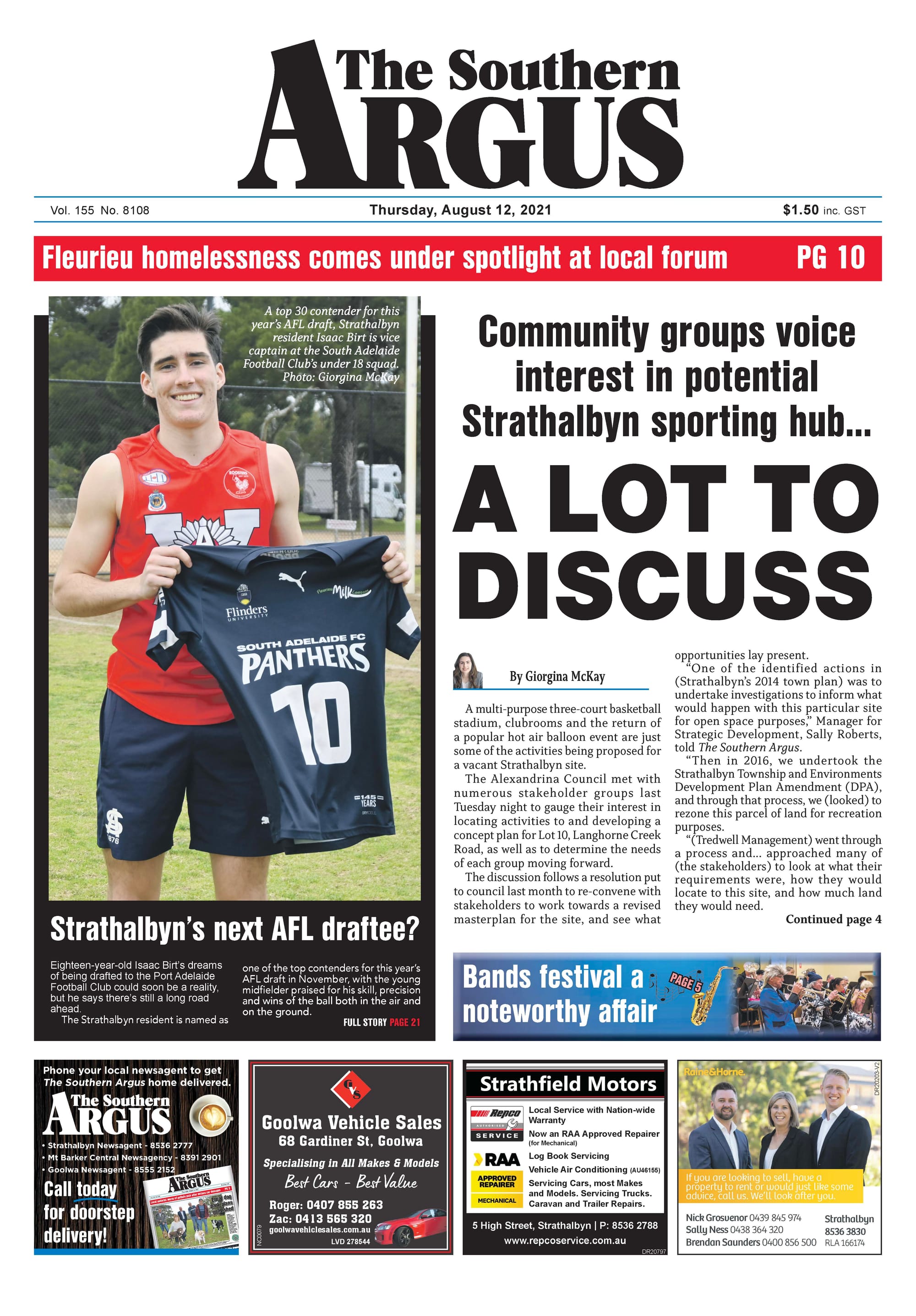 The Southern Argus - August 12, 2021
