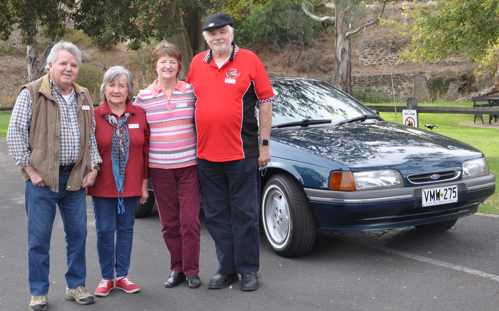 Tight finish for car club’s mystery run