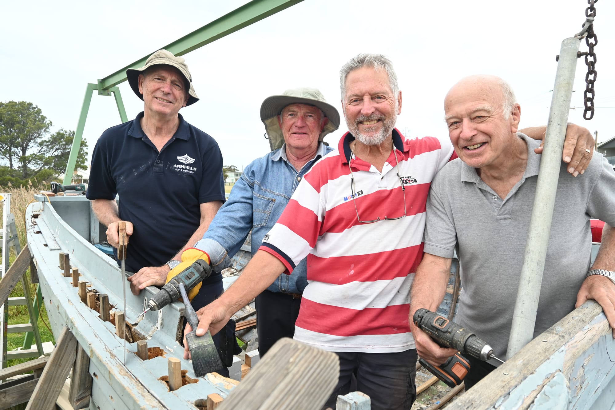 A-boat time for an open day