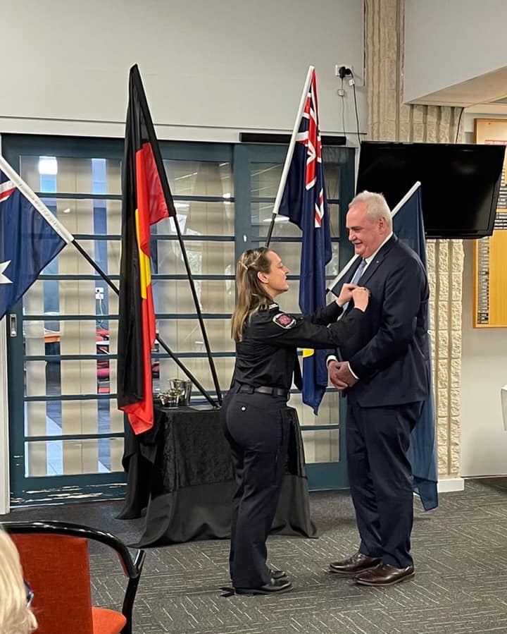 Local MP’s firefighting efforts nationally recognised