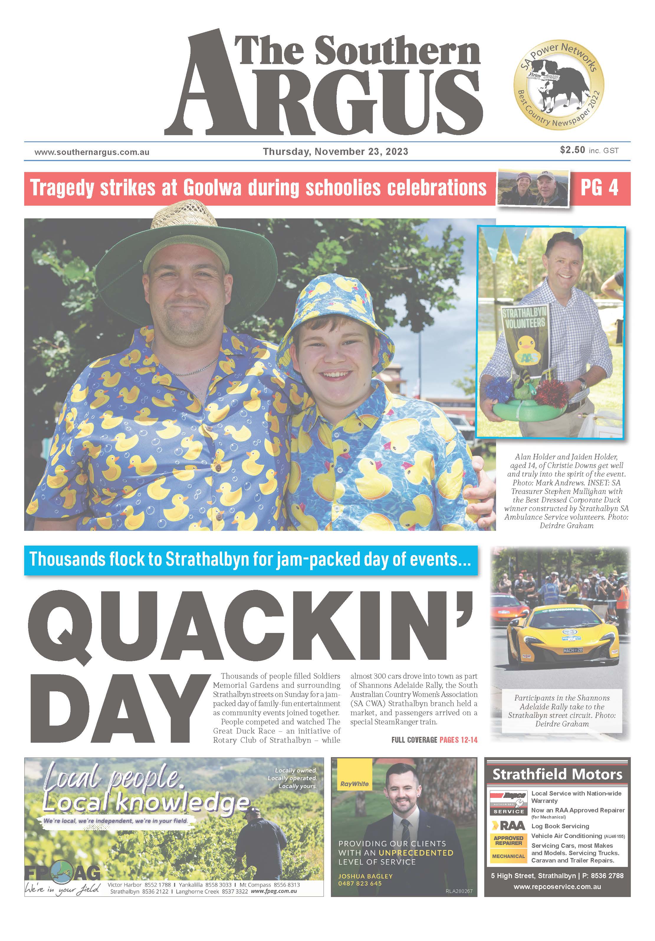 The Southern Argus - November 23, 2023