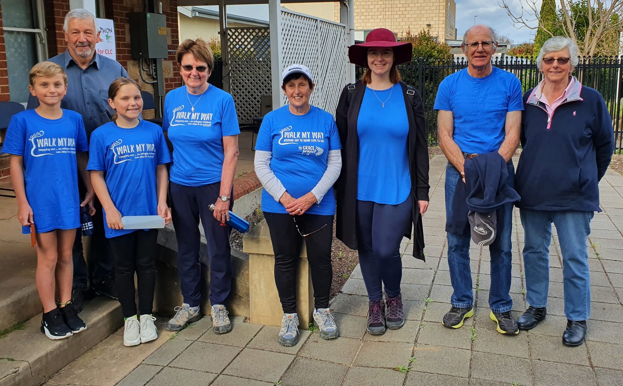 Stepping up for a good cause at recent Strathalbyn walkathon