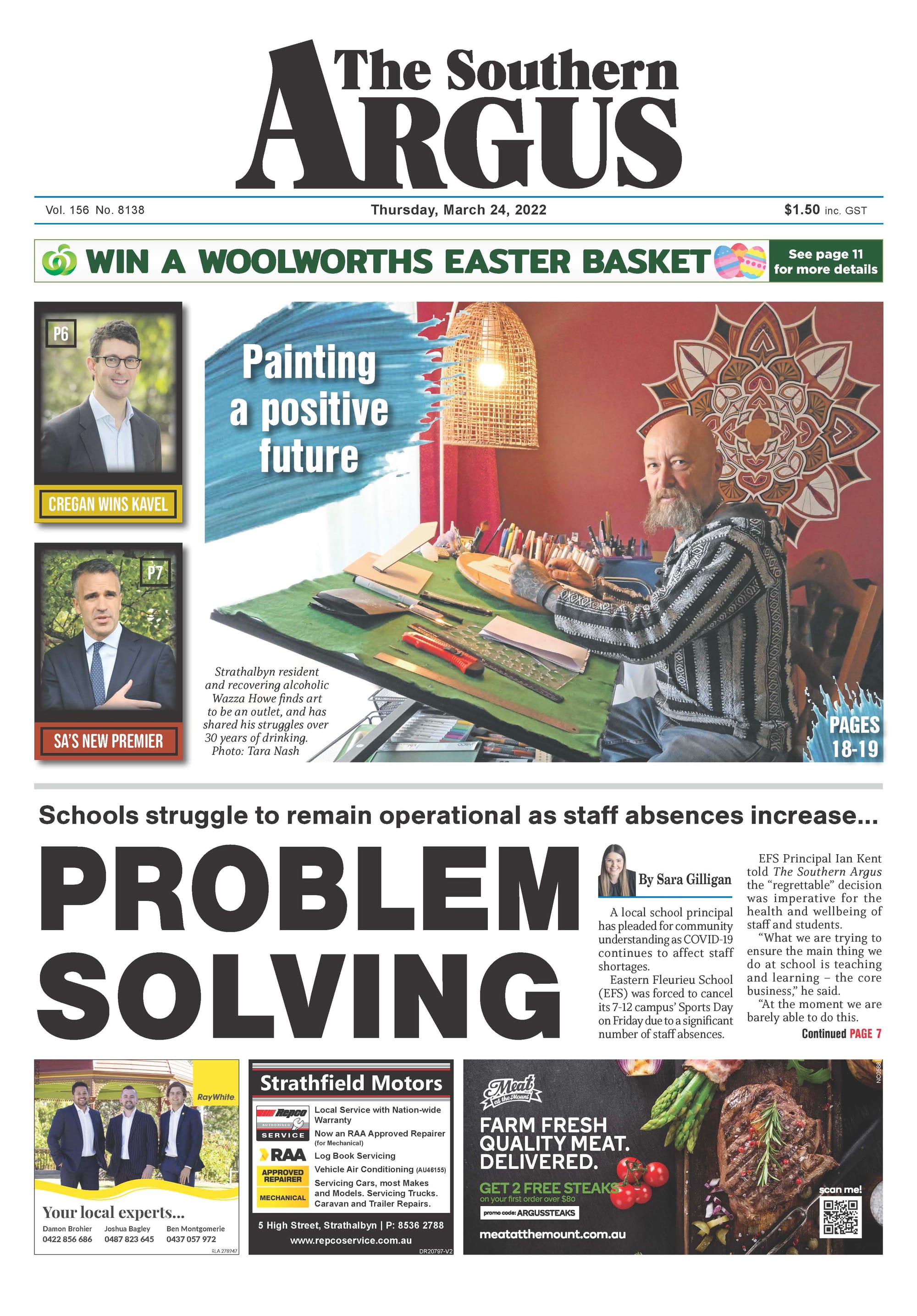 The Southern Argus - March 24, 2022