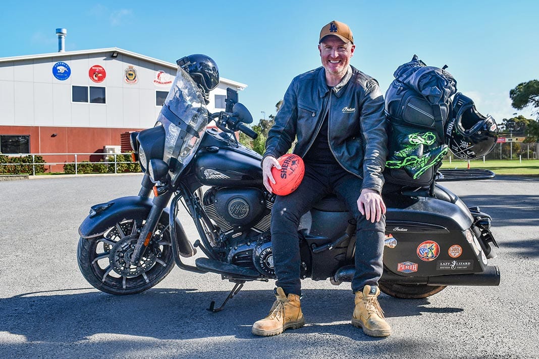 ‘Indian Crusader’ kicks goals in Strathalbyn