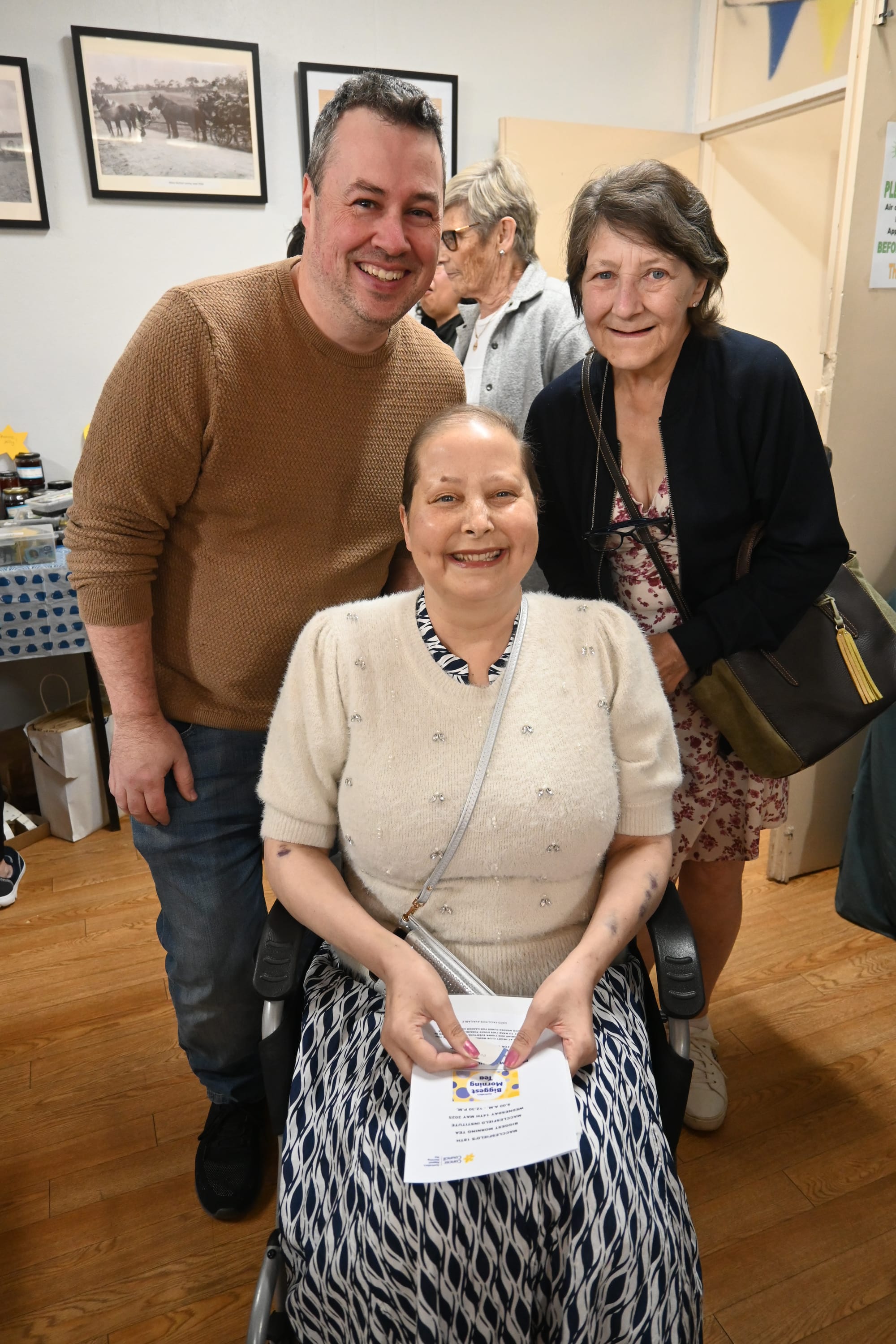 A tea-riffic fundraising morning