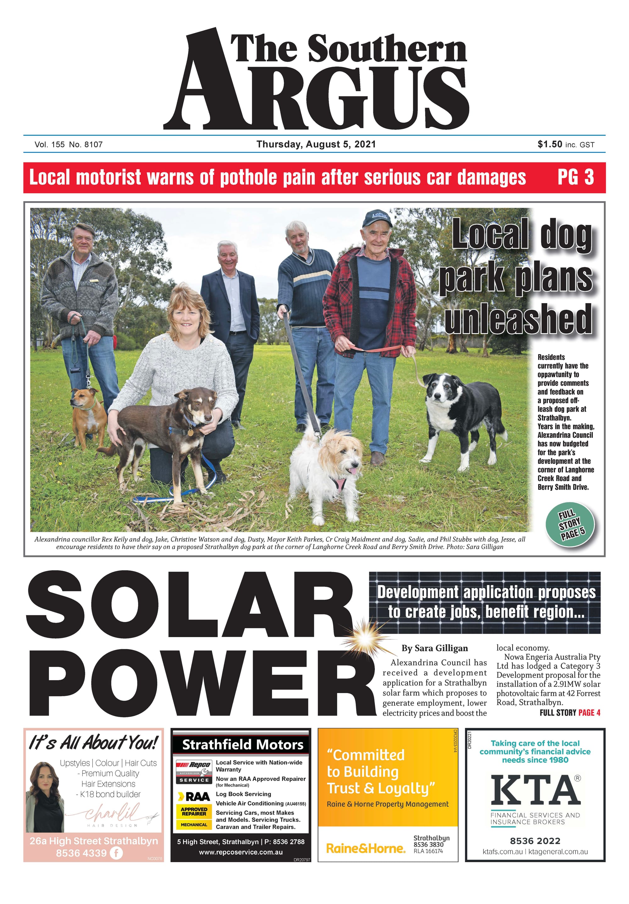 The Southern Argus - August 5, 2021