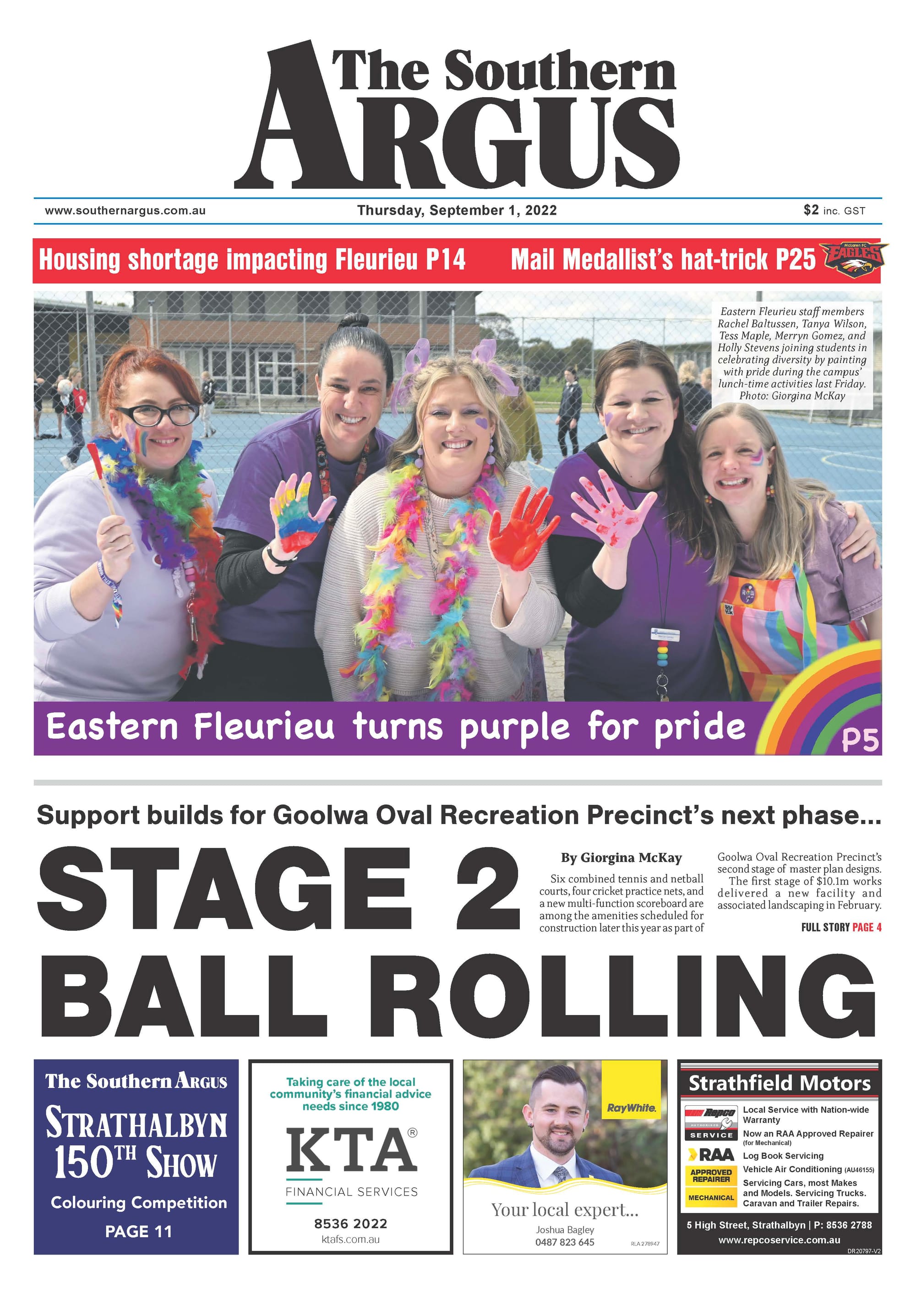 The Southern Argus - September 1, 2022