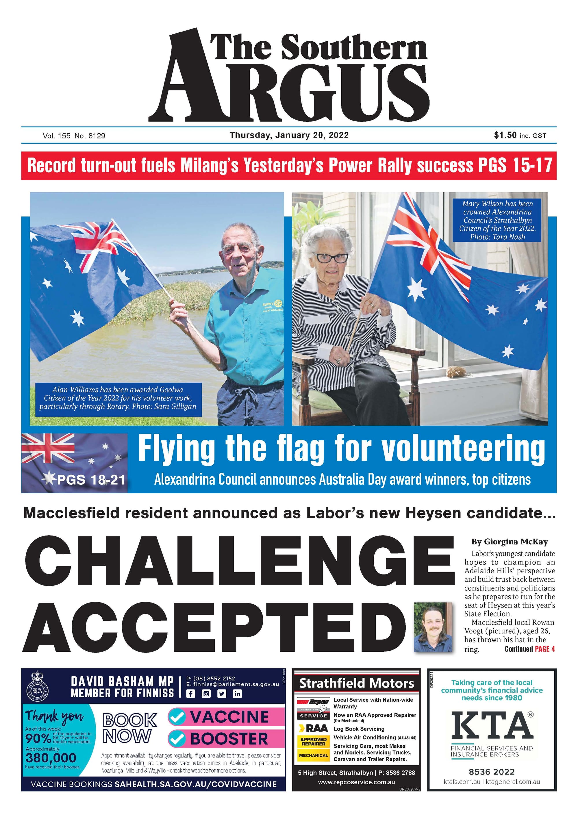 The Southern Argus - January 20, 2022