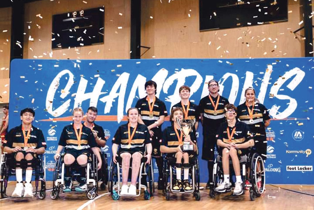 Basketballer scores gold in nationals