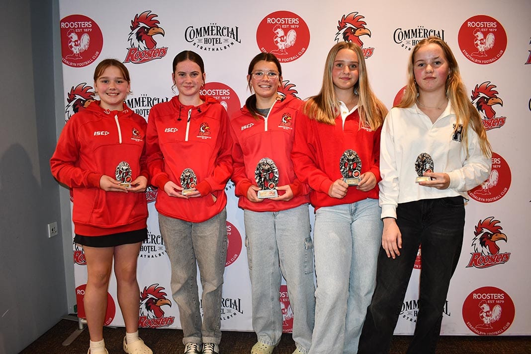 Dynamic duo: Strathalbyn name Best and Fairests at girls’ medal count