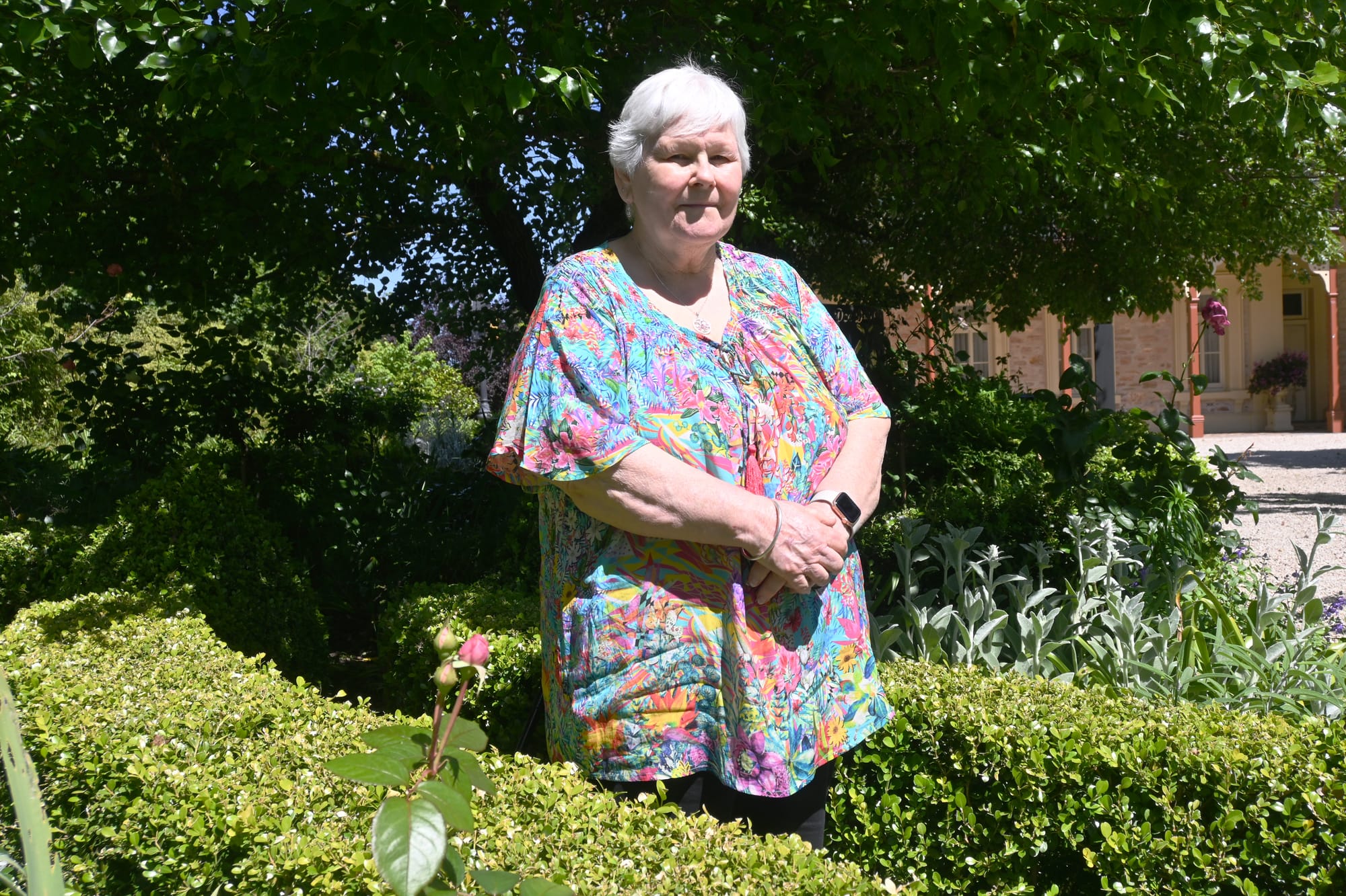 Domestic violence survivor supports others